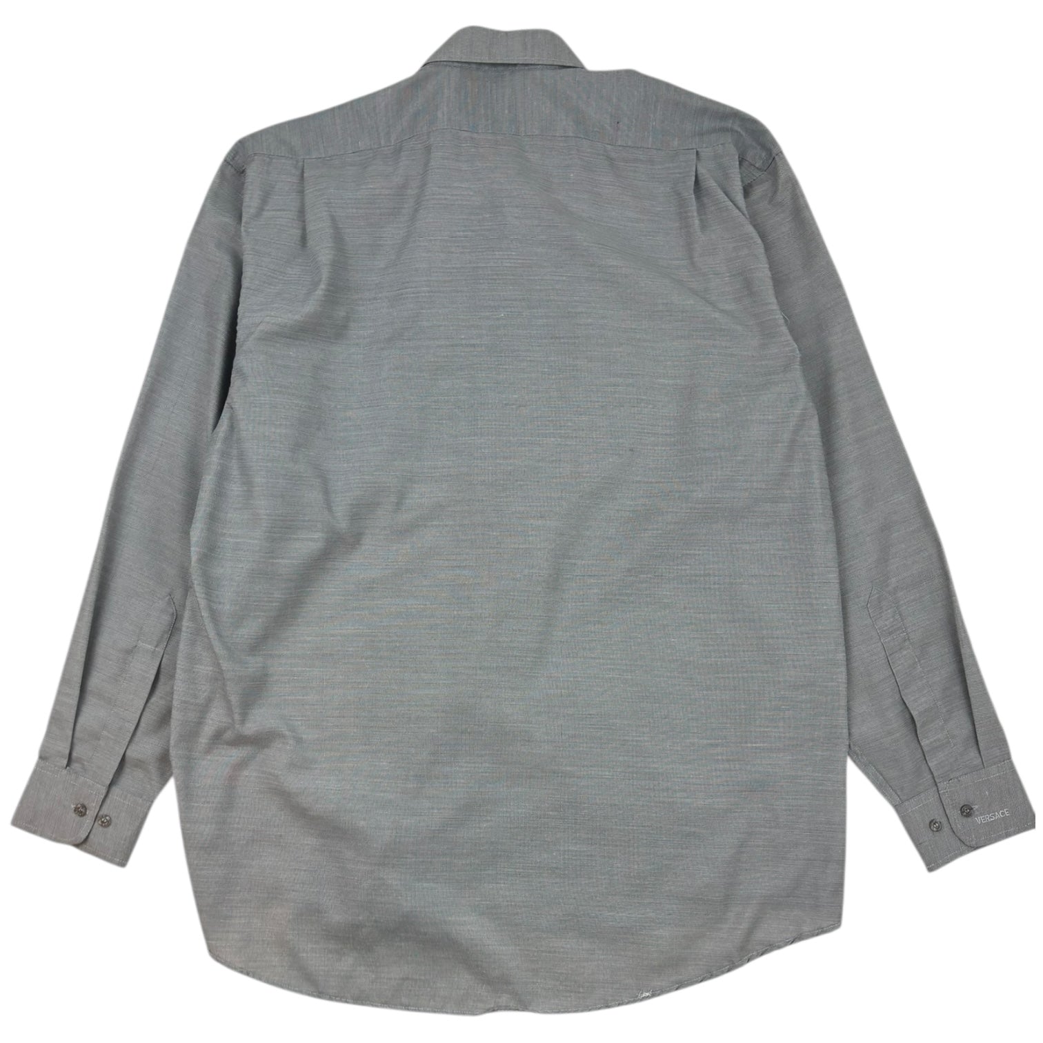 Versace Classic Button-Up Dress Shirt Grey