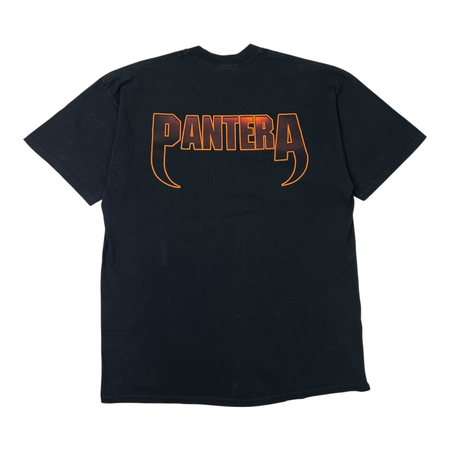 Vintage 2003 Pantera Skull & Swords T-Shirt Black