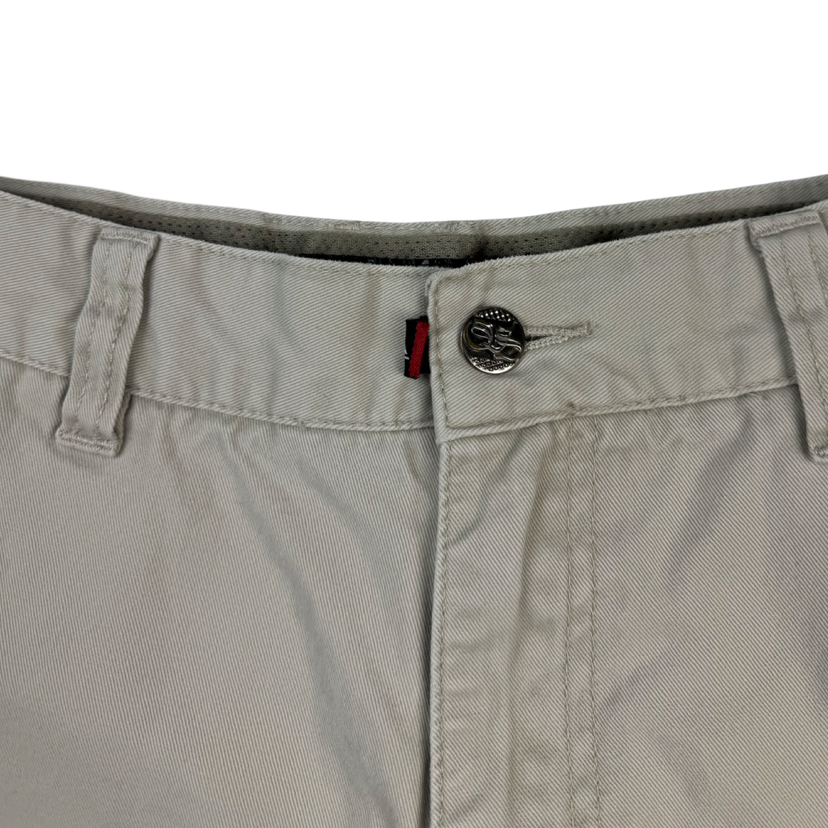 Vintage Y2K Quiksilver Cargo Shorts White