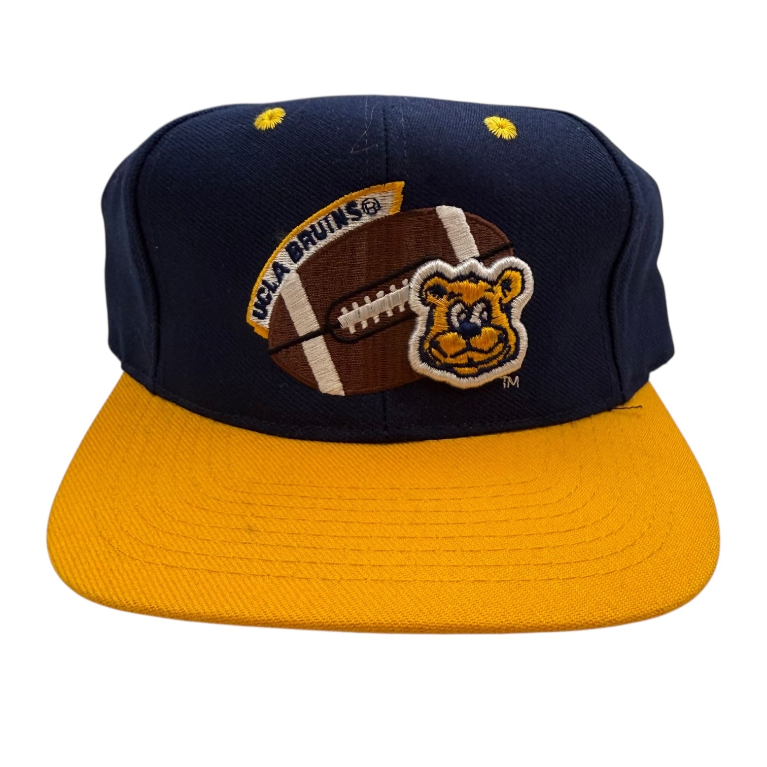 Vintage UCLA Bruins SnapBack Hat Blue/Yellow