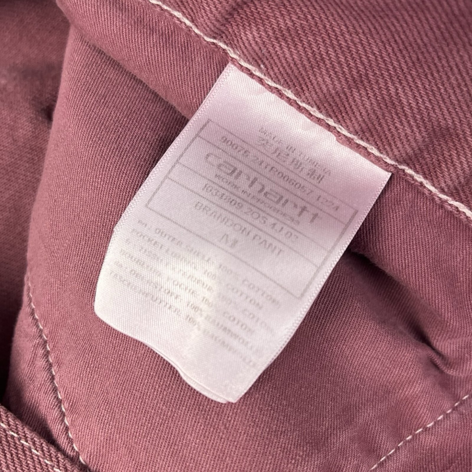 Carhartt WIP Brandon Pant Dusty Pink
