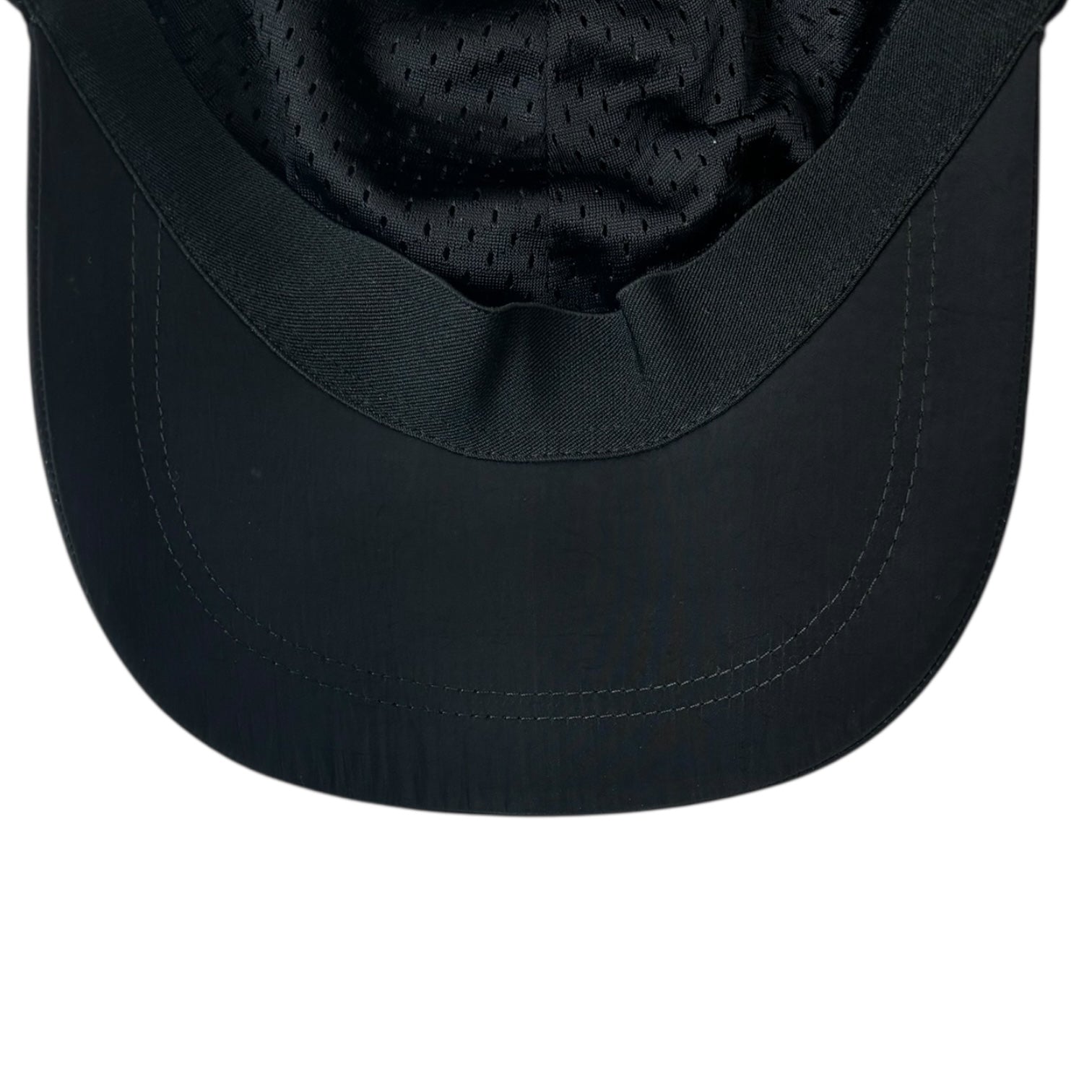 Stone Island 6-Panel Nylon Metal Cap Black