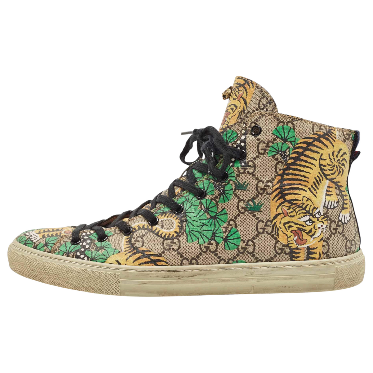 Gucci Bengal Tiger GG Supreme High Top Sneaker