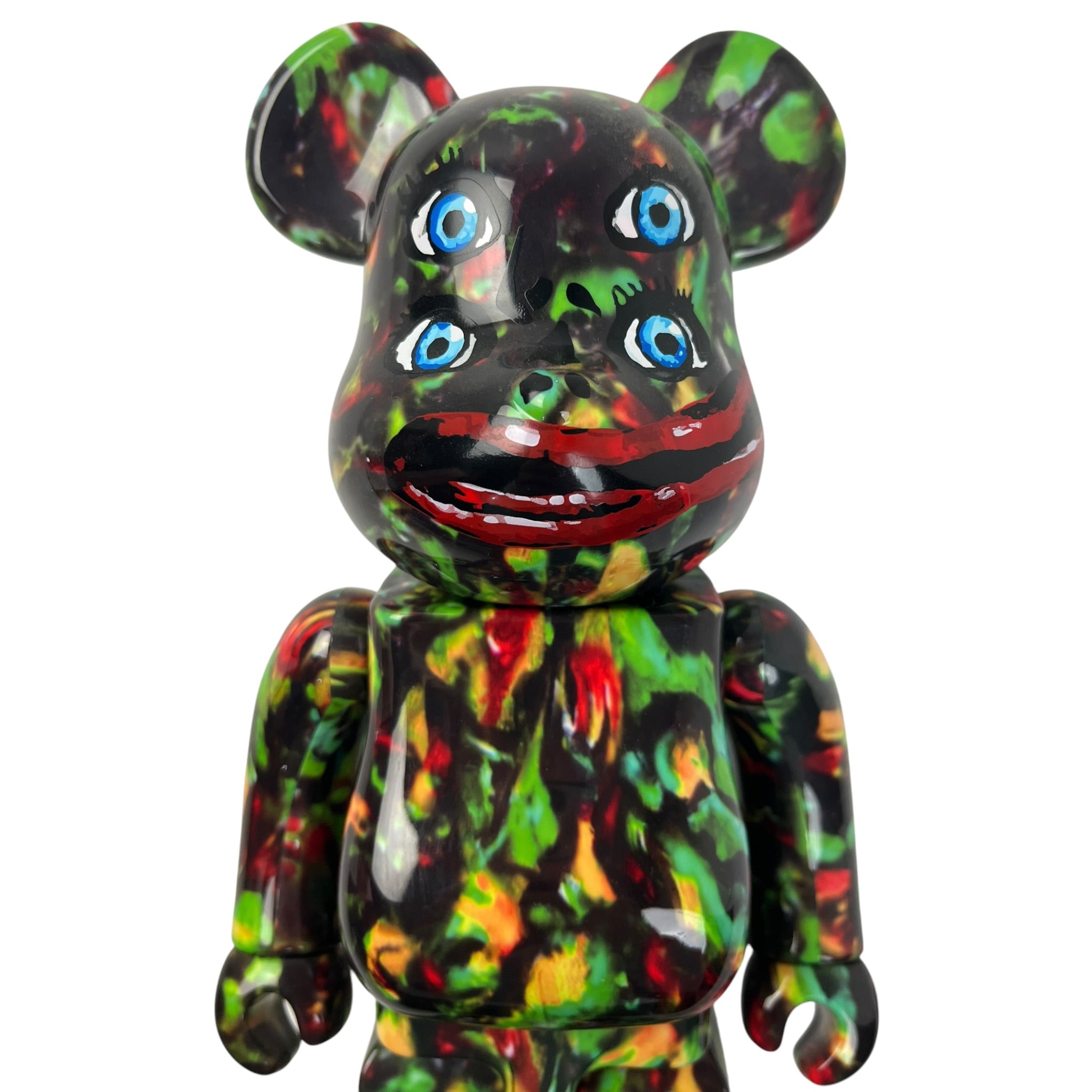 Bearbrick Nagnagnag 100% + 400% 4 Eyes Green