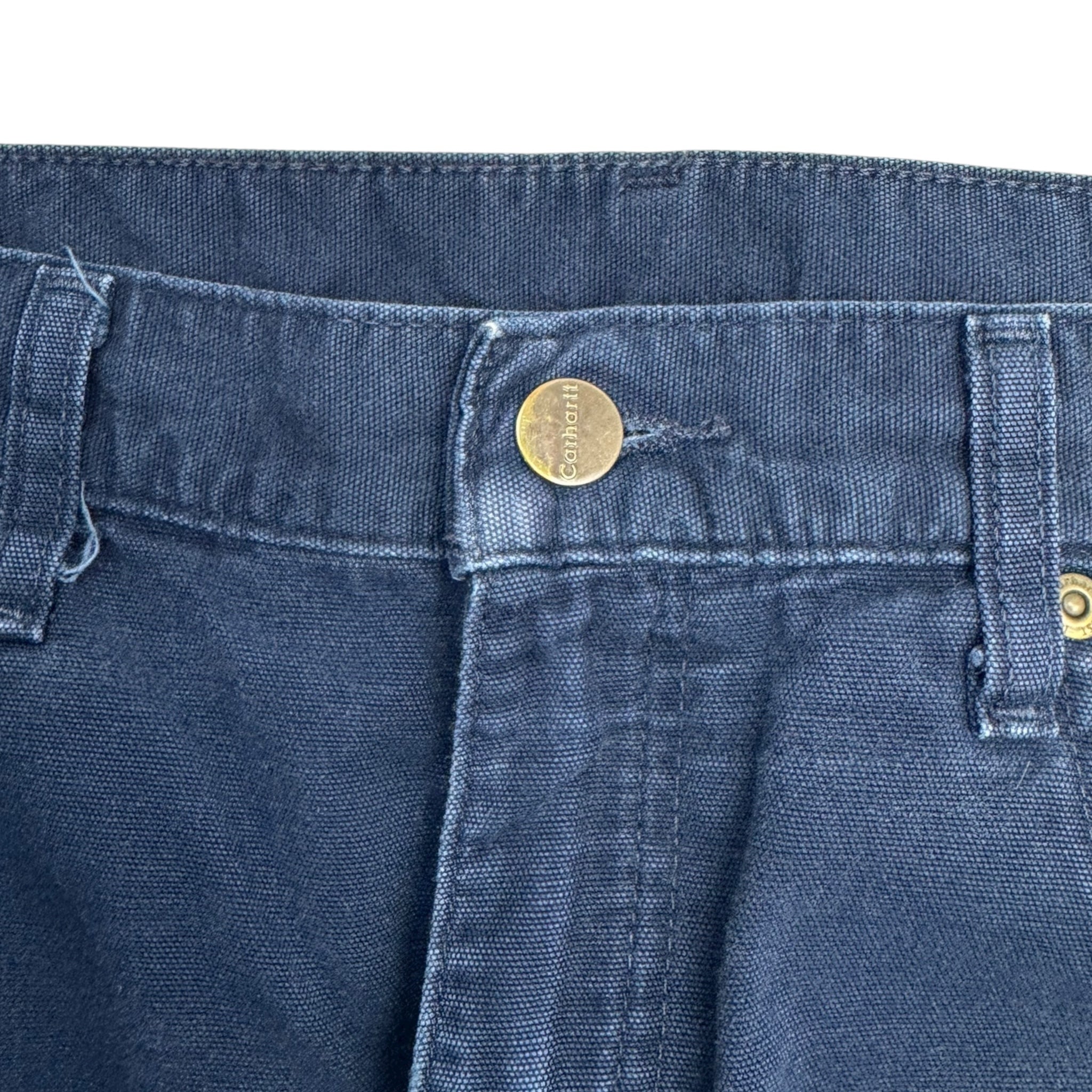Vintage Carhartt Carpenter Bottom Blue