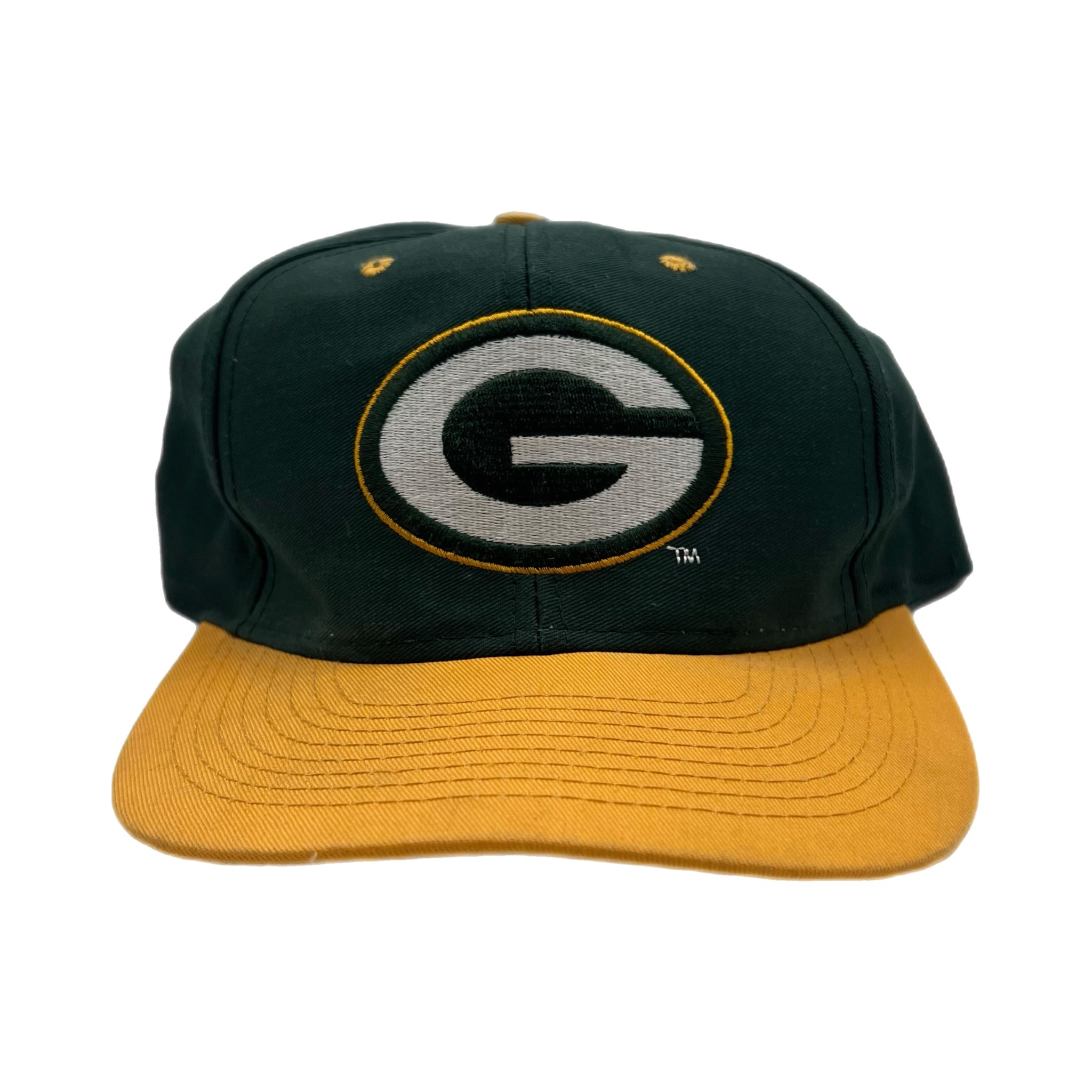 Vintage Greenbay Packers Logo 7 Hat Green/Yellow