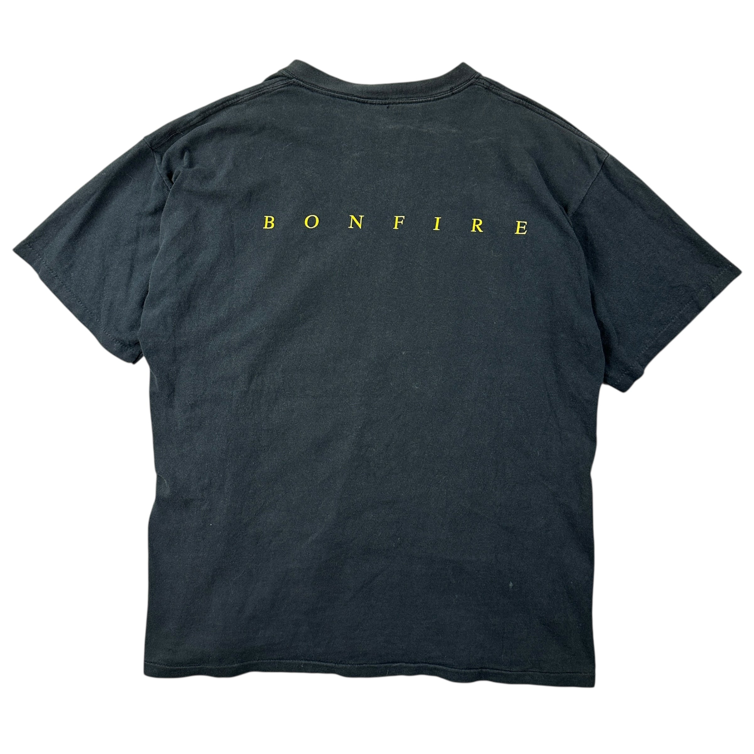 2001 AC/DC Bonfire Tour Tee Black