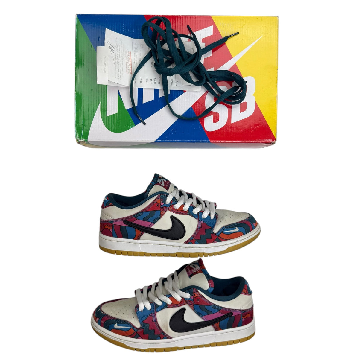 Nike Sb Dunk Low Pro Parra Abstract Art (Used)