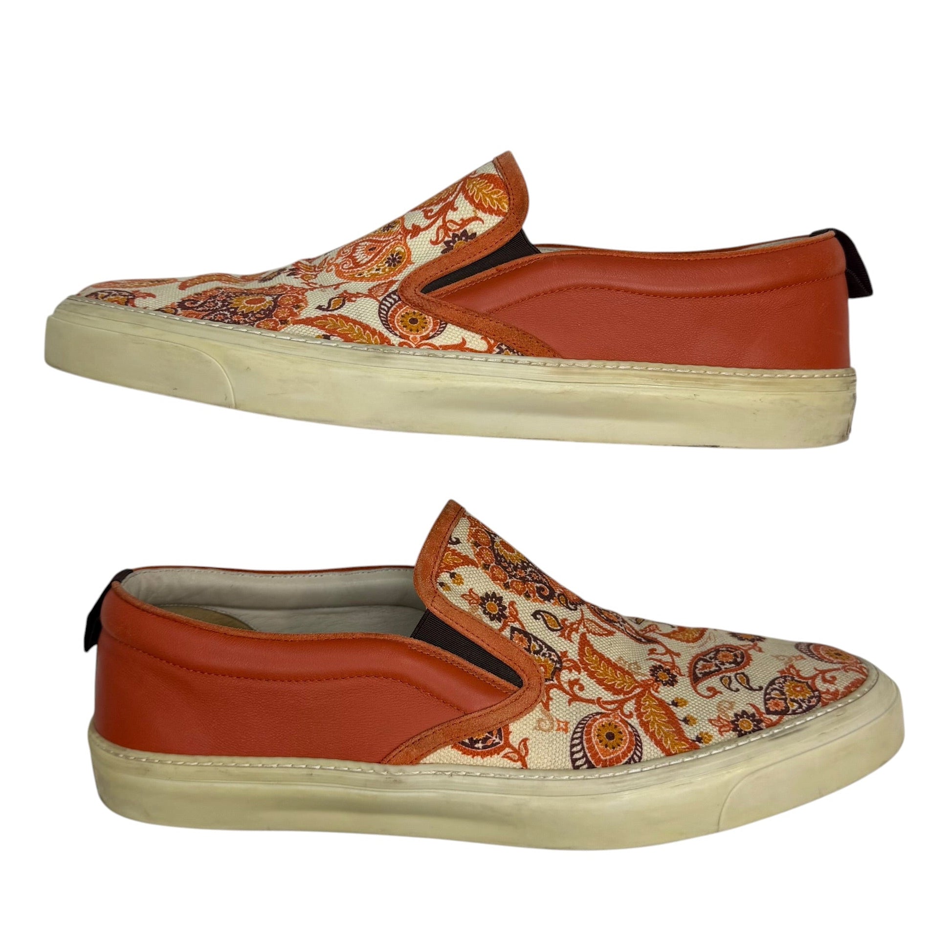 Gucci Paisley Slip On Orange (Used)