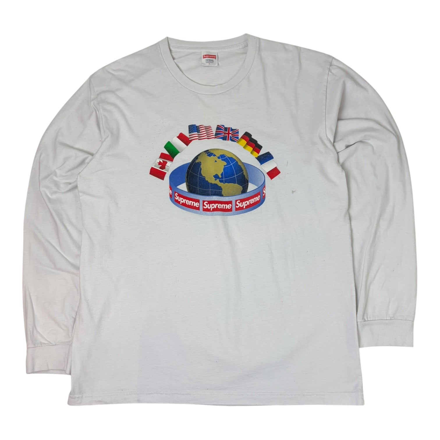 Supreme Worldwide Longsleeve White