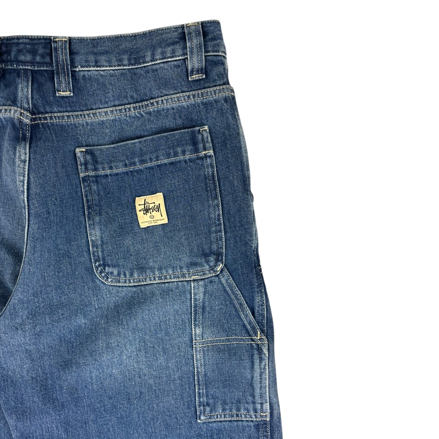 Stussy Denim Work Pant Medium Wash