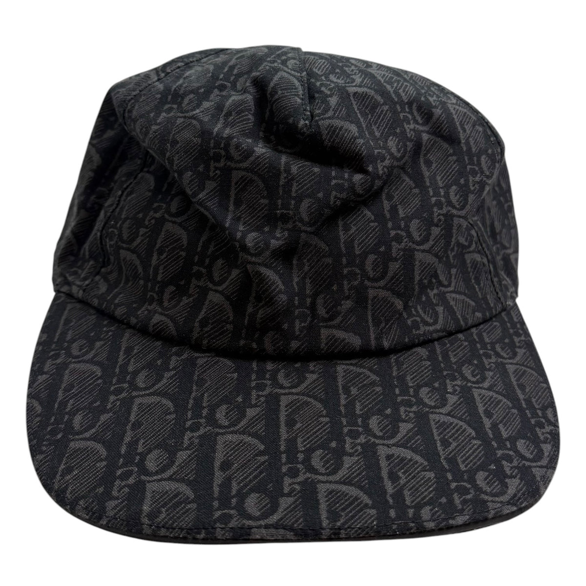 Dior Monogram Trotter Baseball Cap Black