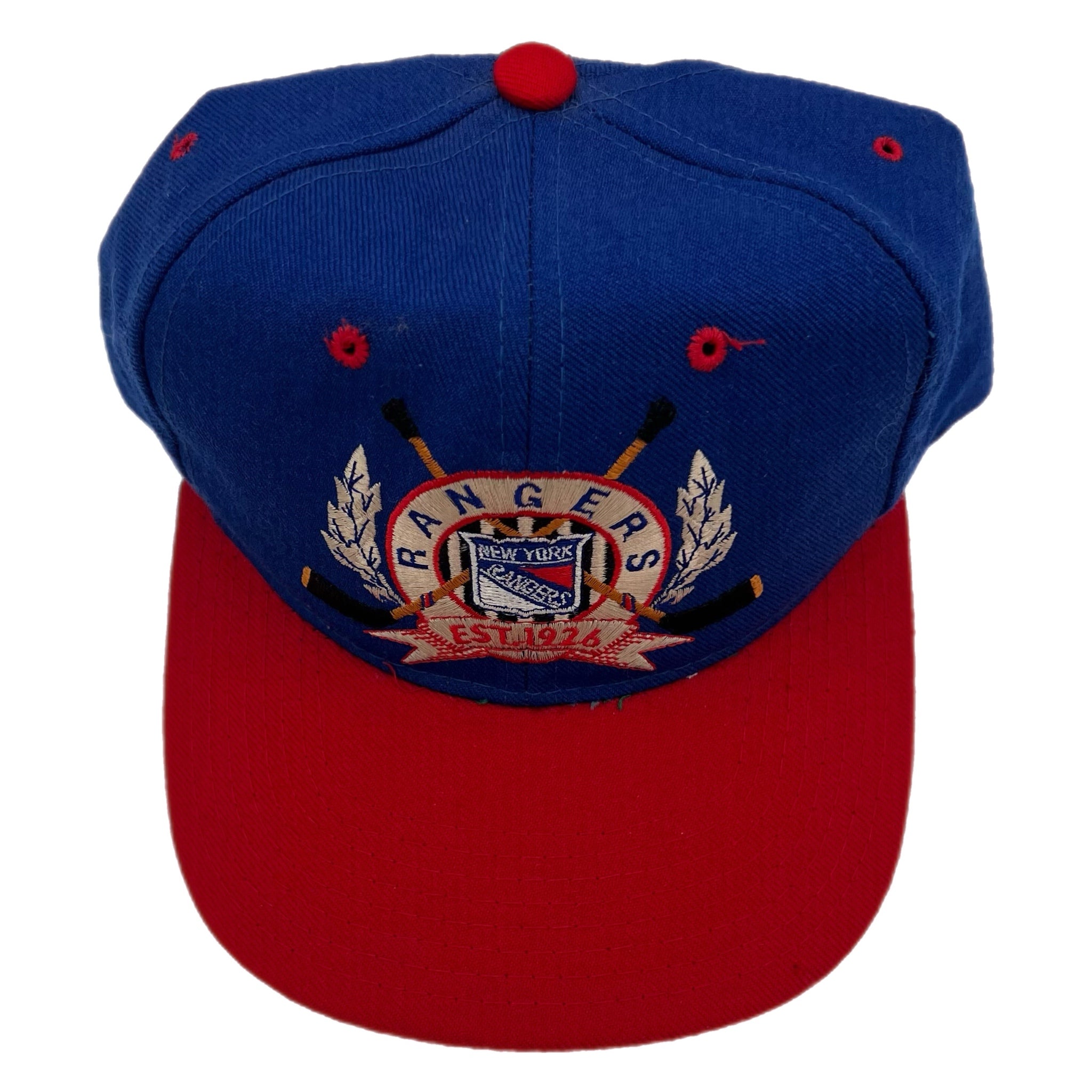 Vintage New York Rangers Starter Hat Blue/Red