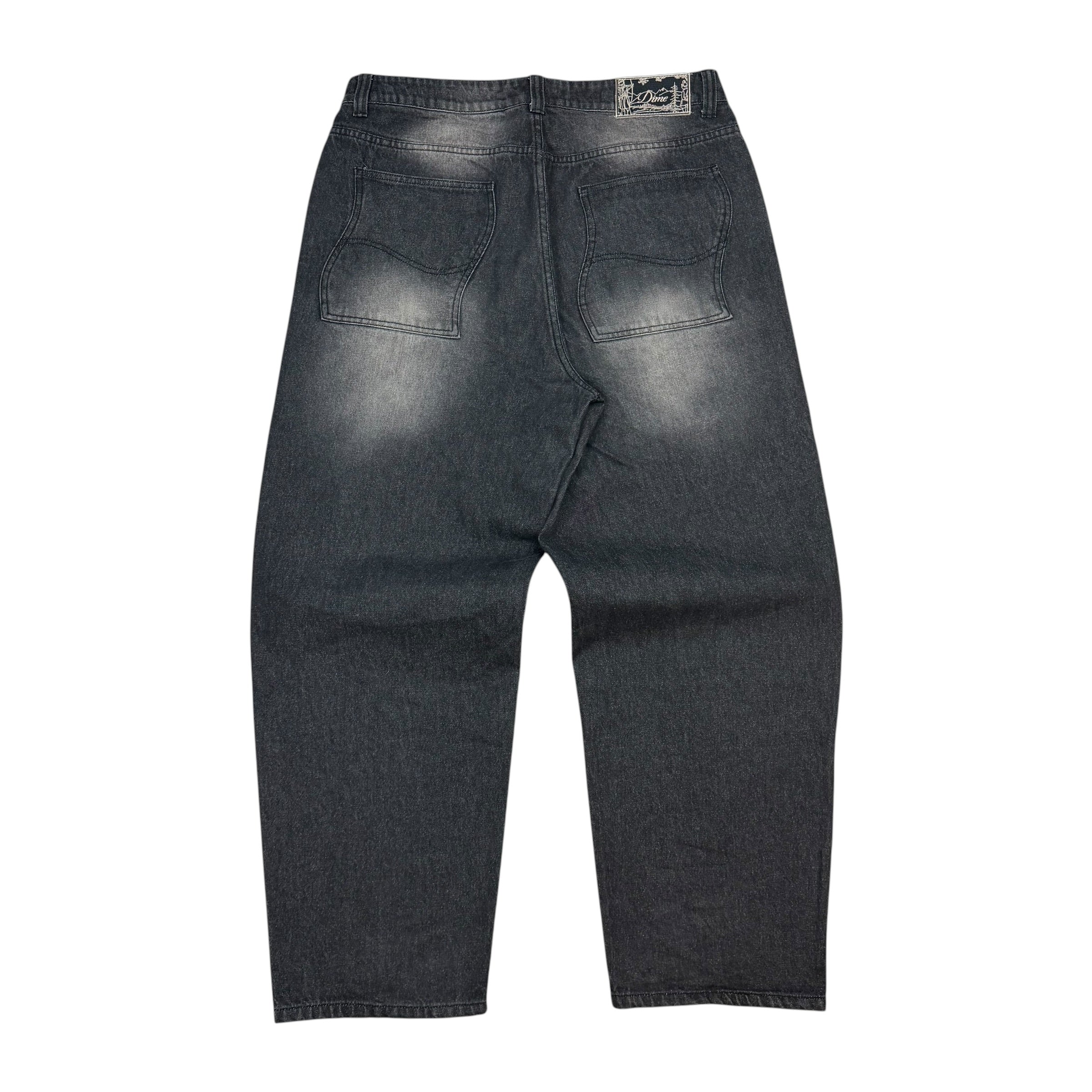 Dime Classic Baggy Denim Pants Black