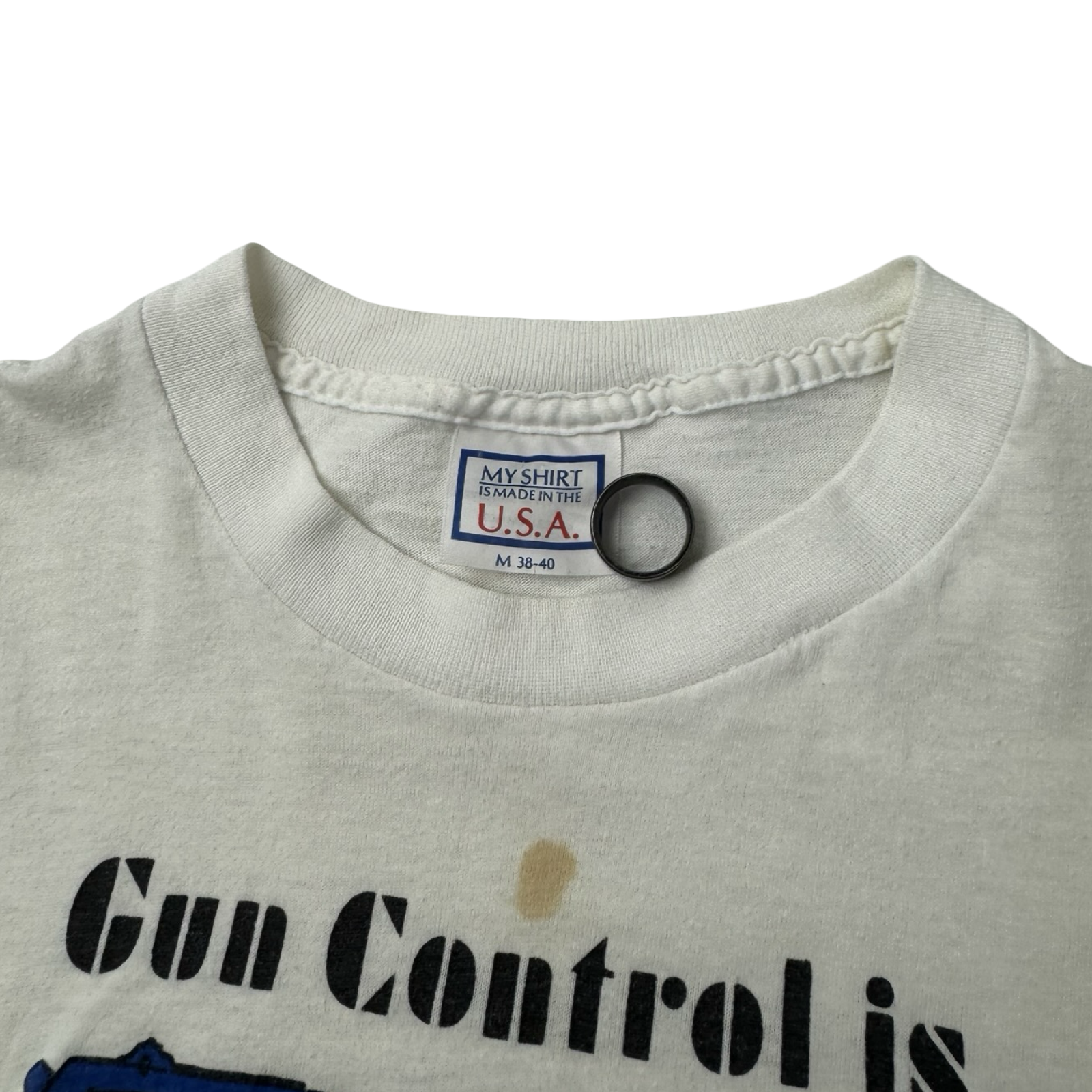 Vintage Gun Control Is… Being Able To Hit Your Target! T-Shirt