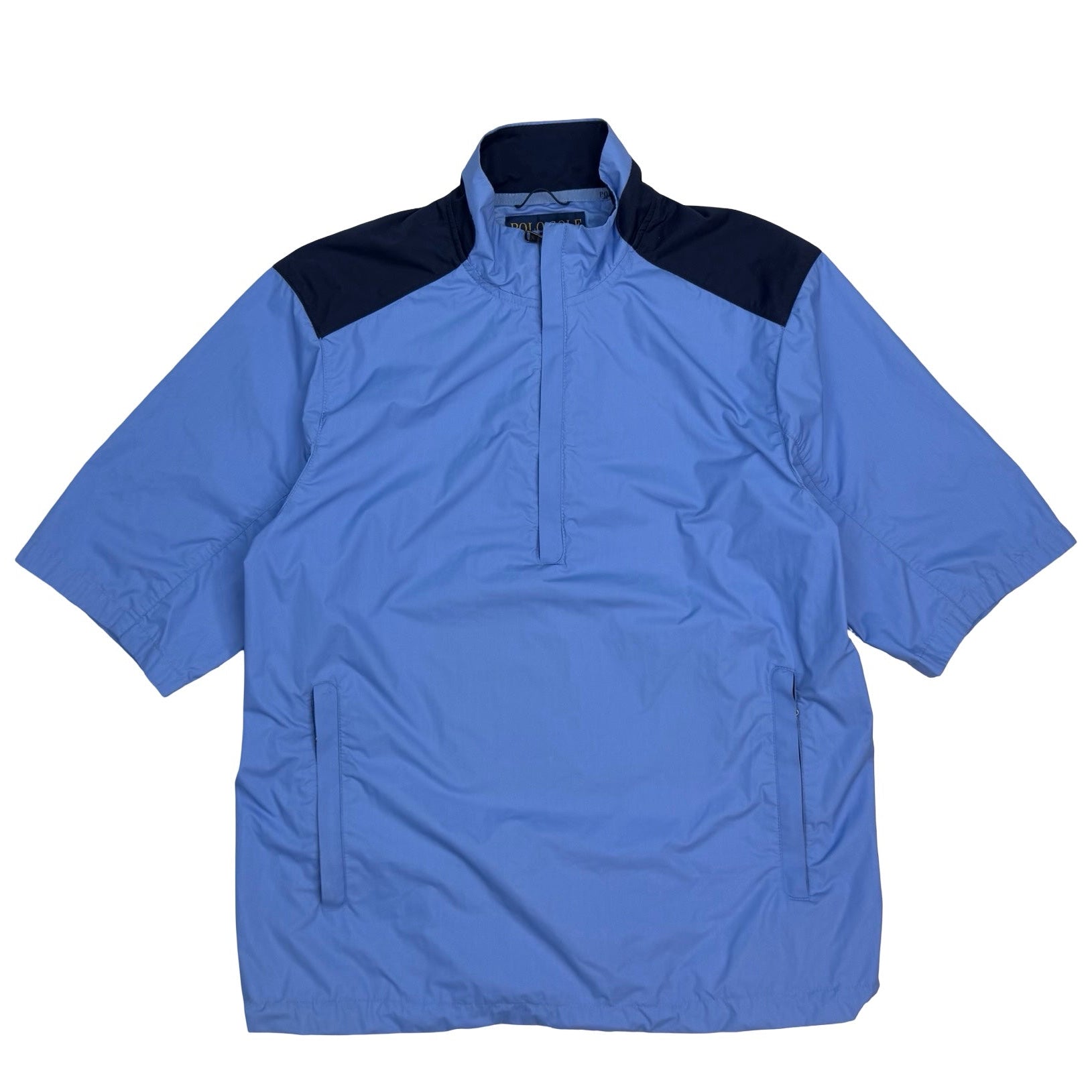 Polo Ralph Lauren Golf Packable Short Sleeve Windbreaker Blue