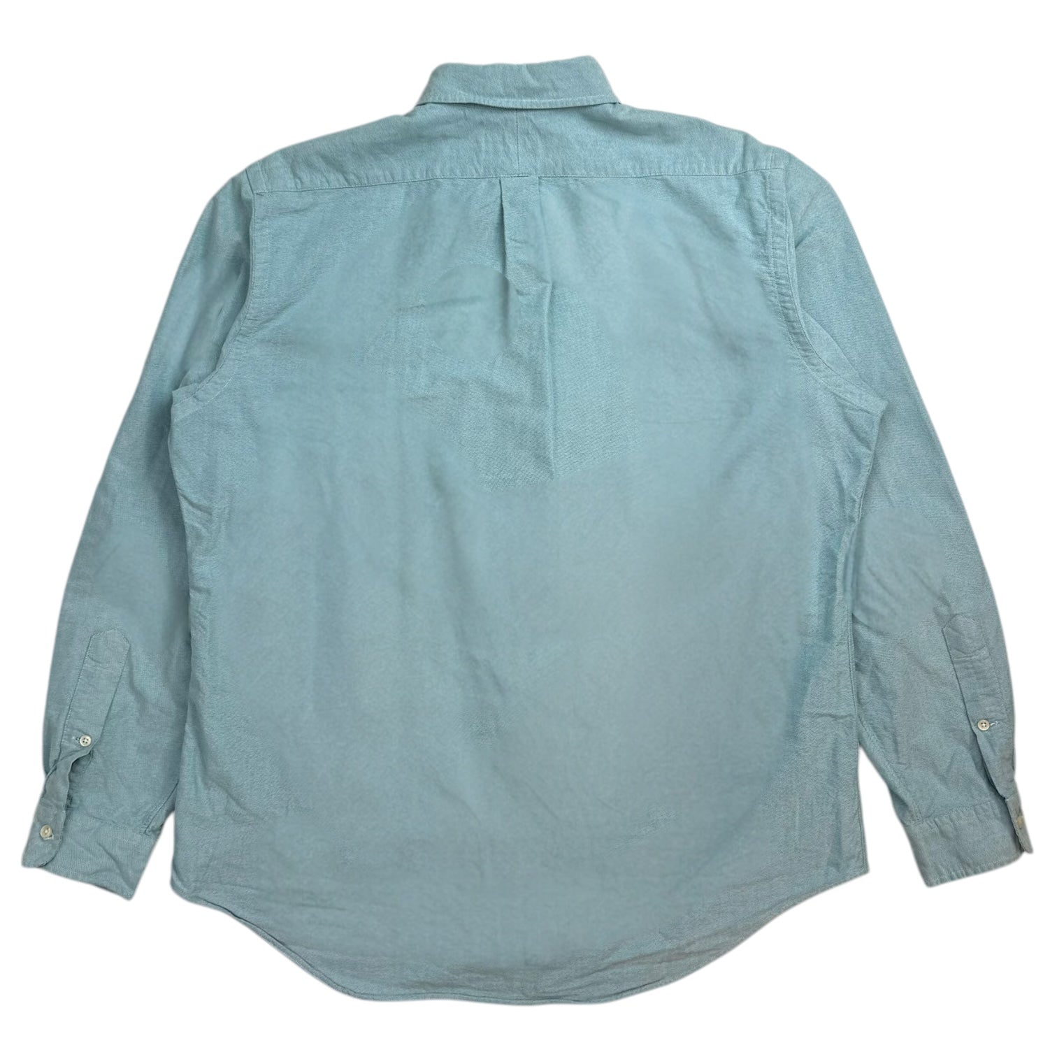 Vintage Ralph Lauren Polo Button Up Shirt Light Blue