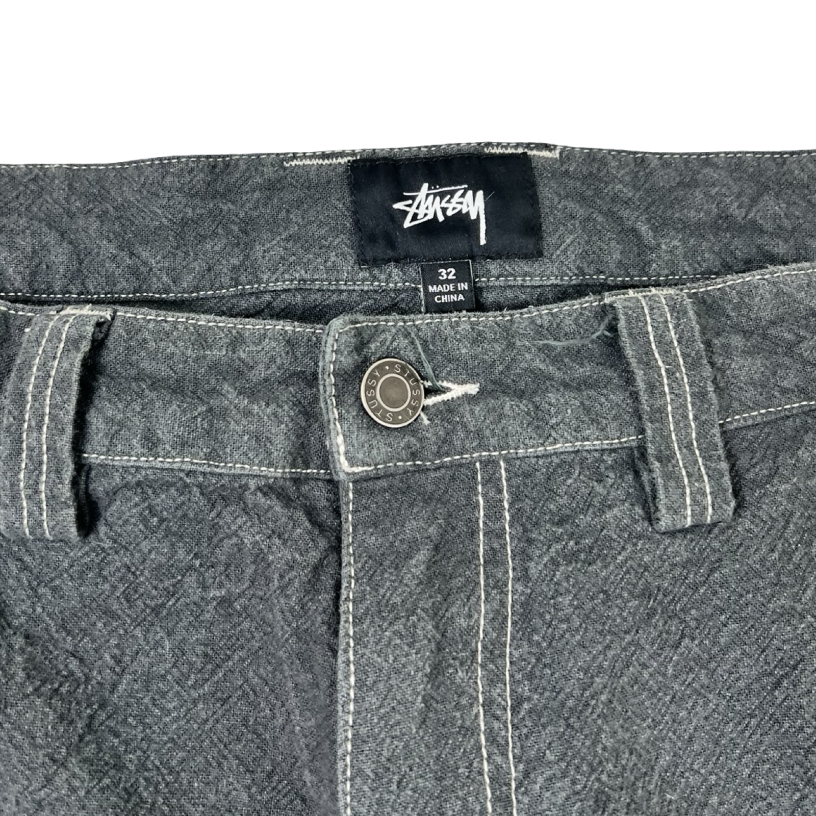 Stussy Linen Double Knee Work Pants