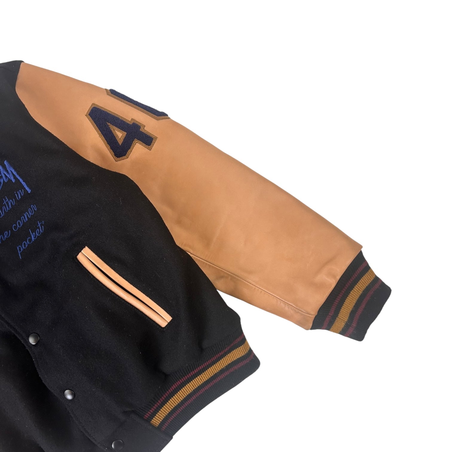 Stussy F&F Staff 40th Anniversary Varsity Jacket