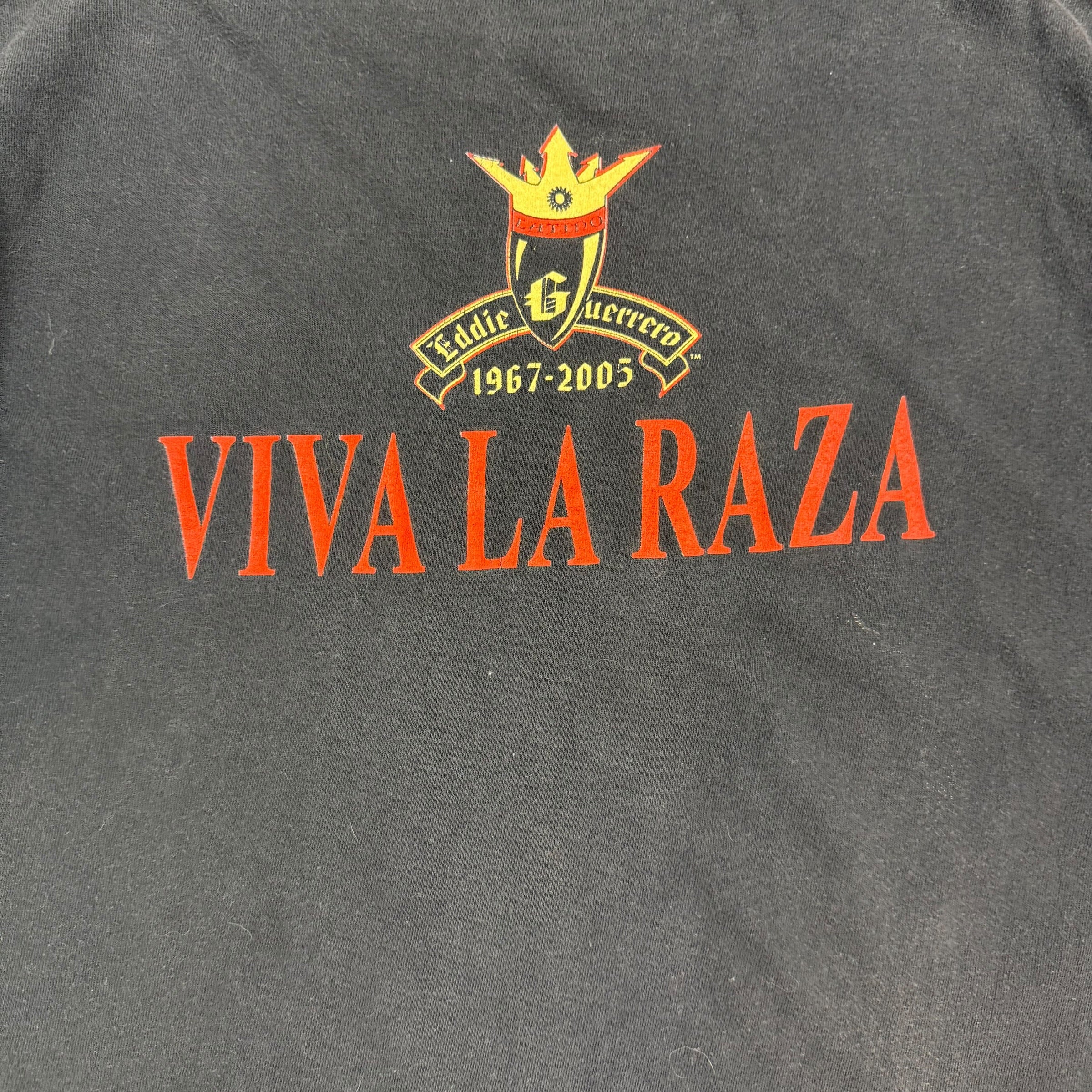 2005 Eddie Guerrero Viva La Raza Memorial Tee Black