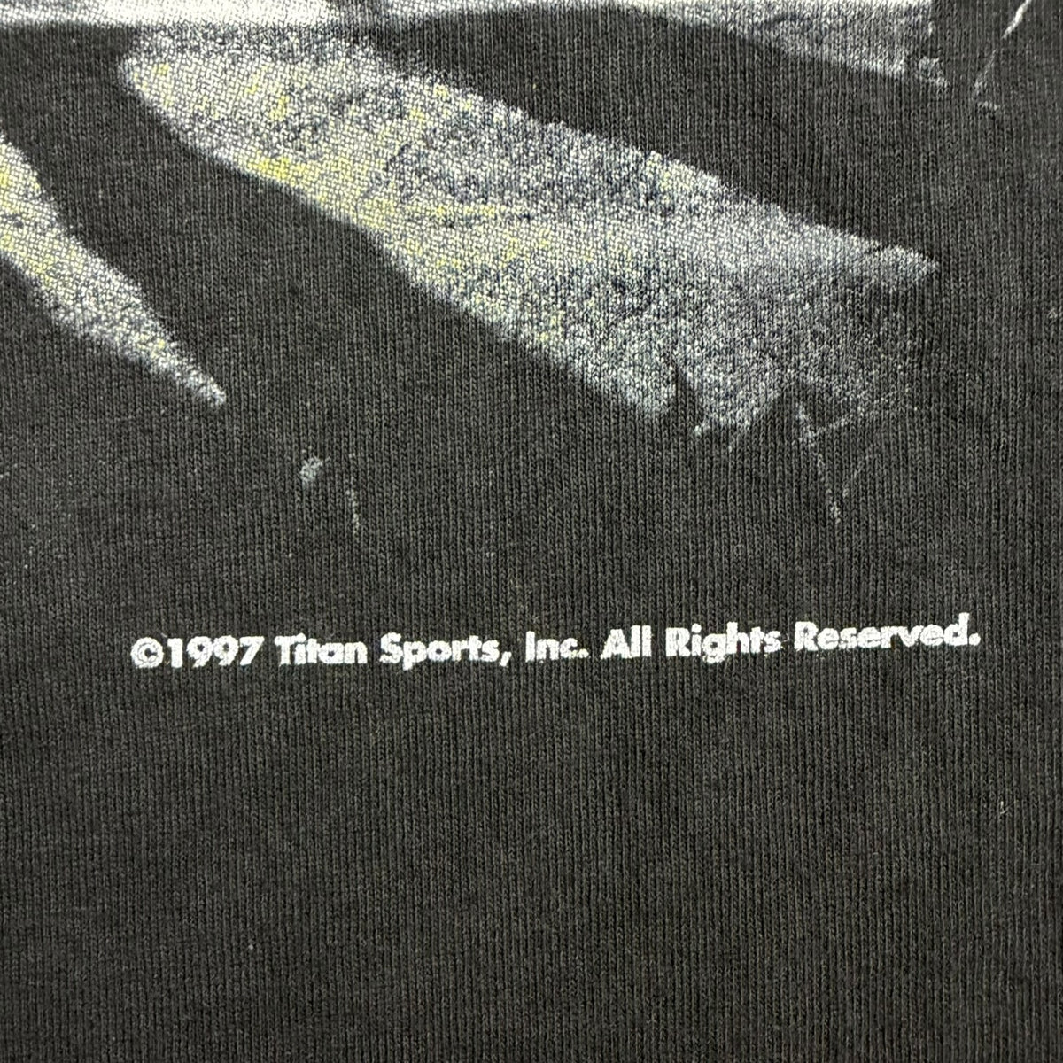 Vintage 1997 WWF Survivor Series T-Shirt Black
