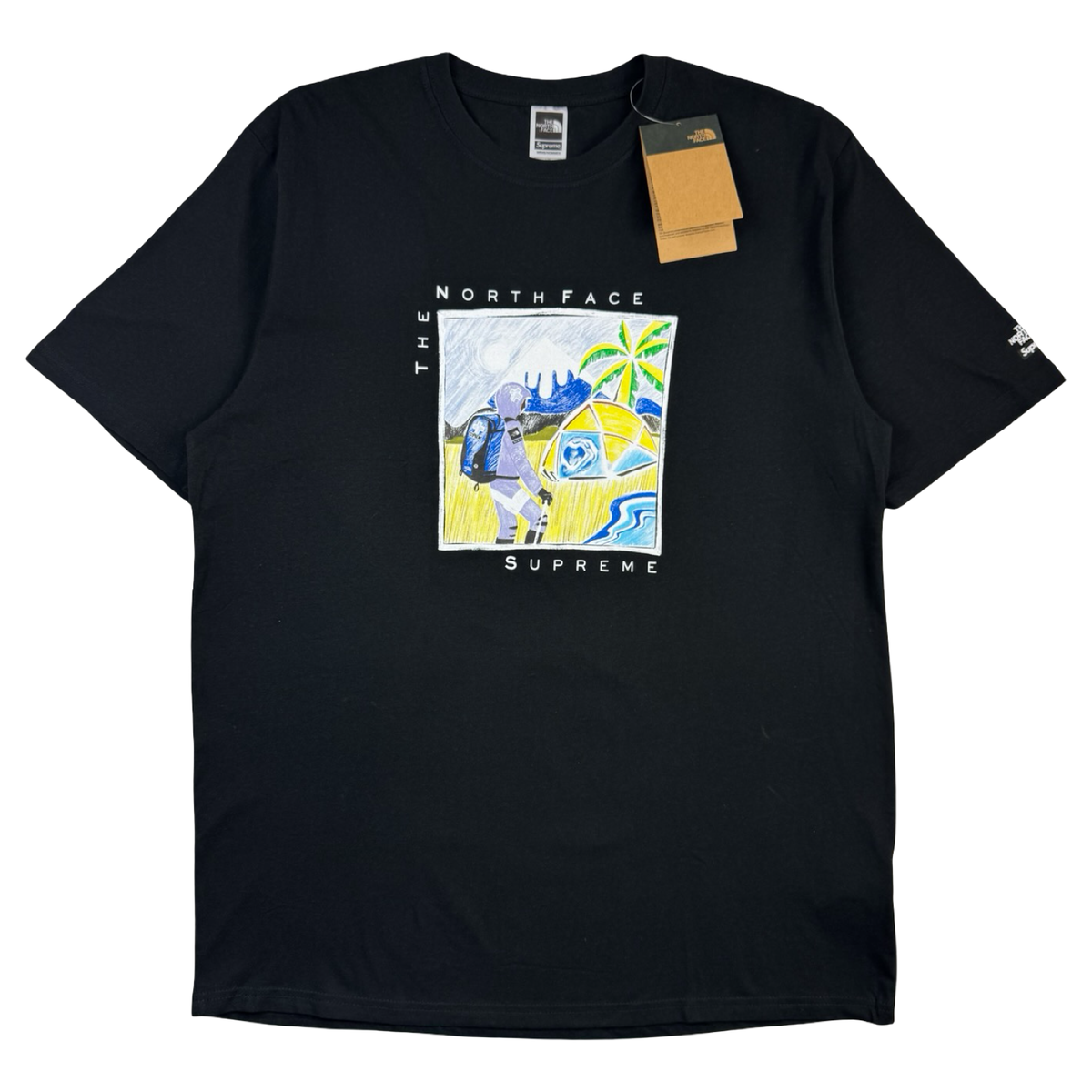 Supreme x The North Face Sketch Tee Black