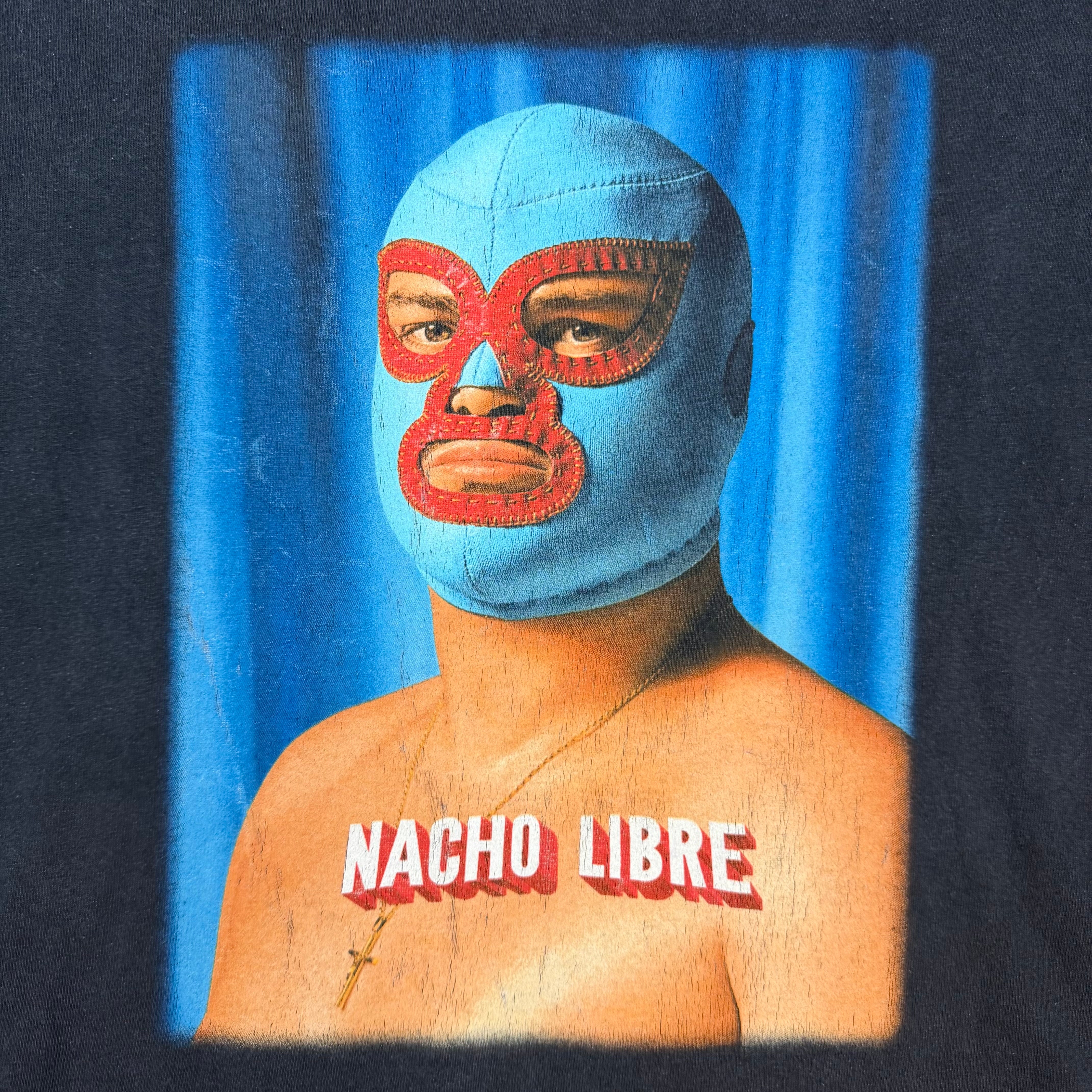 2006 Nacho Libre Promo Tee Black