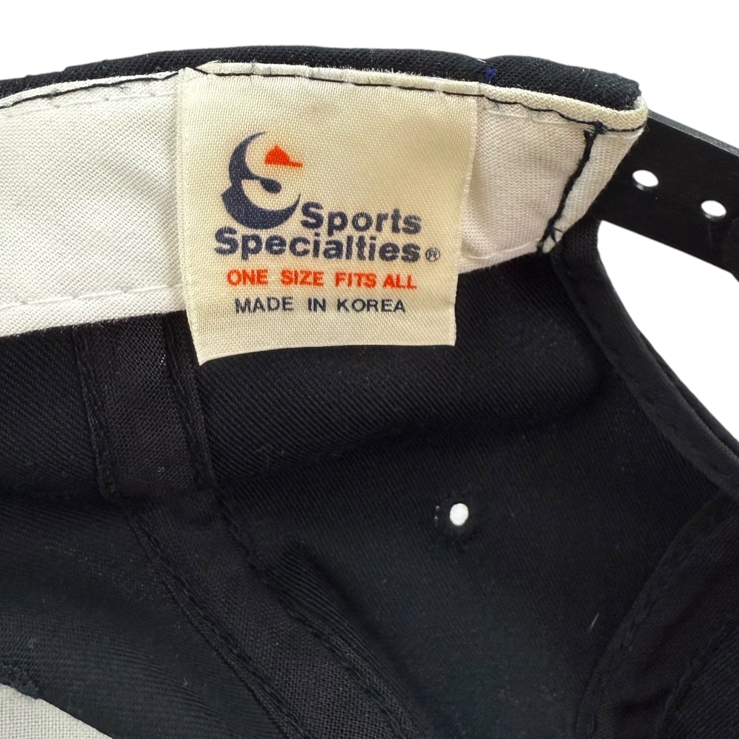 Vintage Sport Specialties Chicago White Sox SnapBack Hat Black