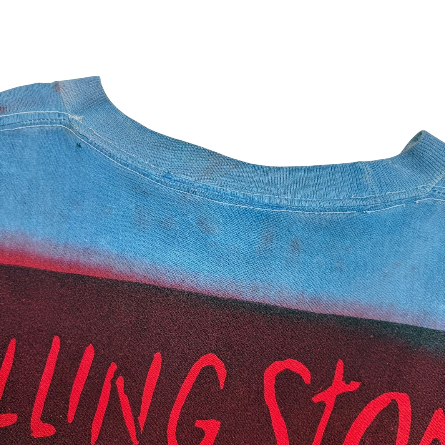 1994 Rolling Stones Voodoo Lounge Tee Red/Blue