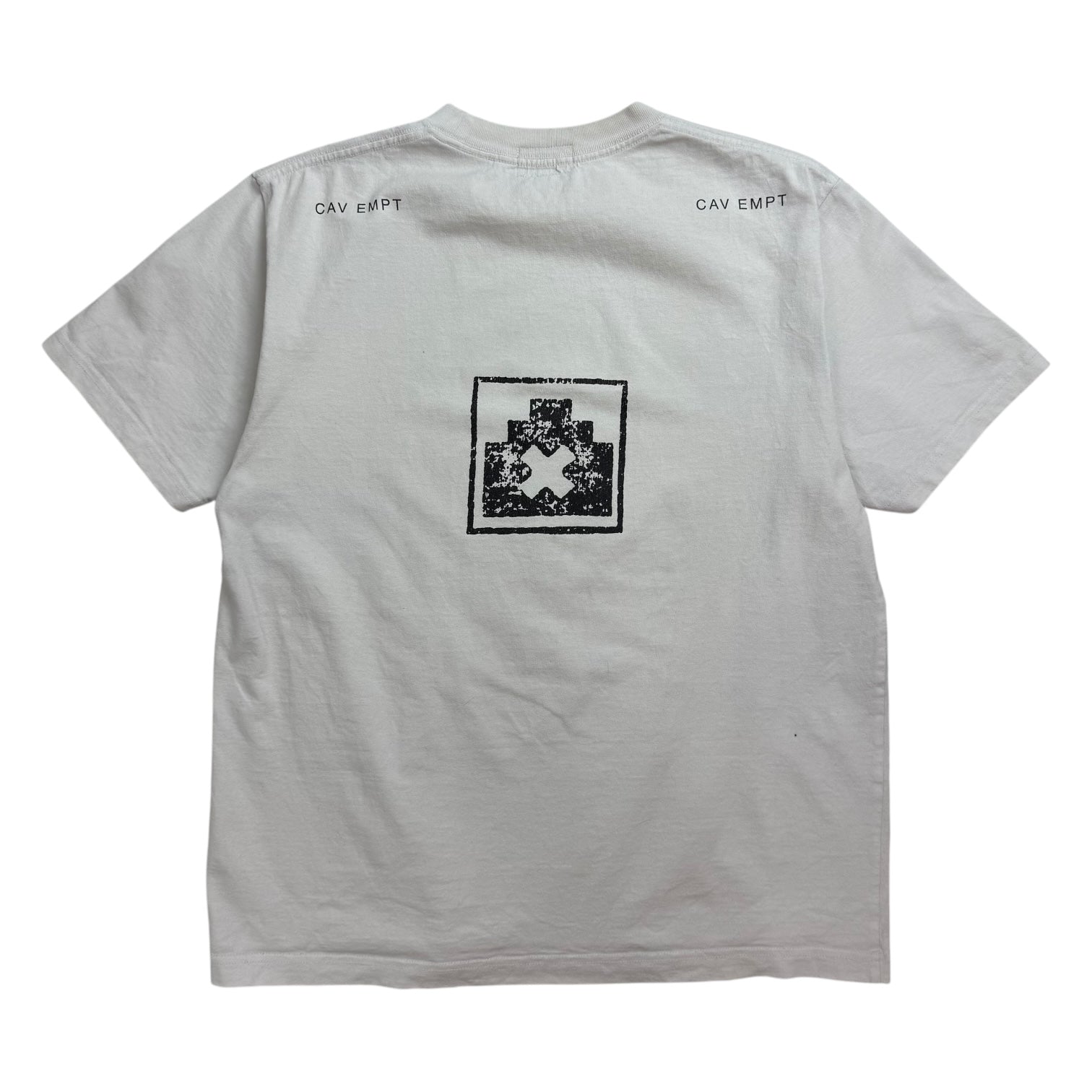 Cav Empt Logo Print Tee White