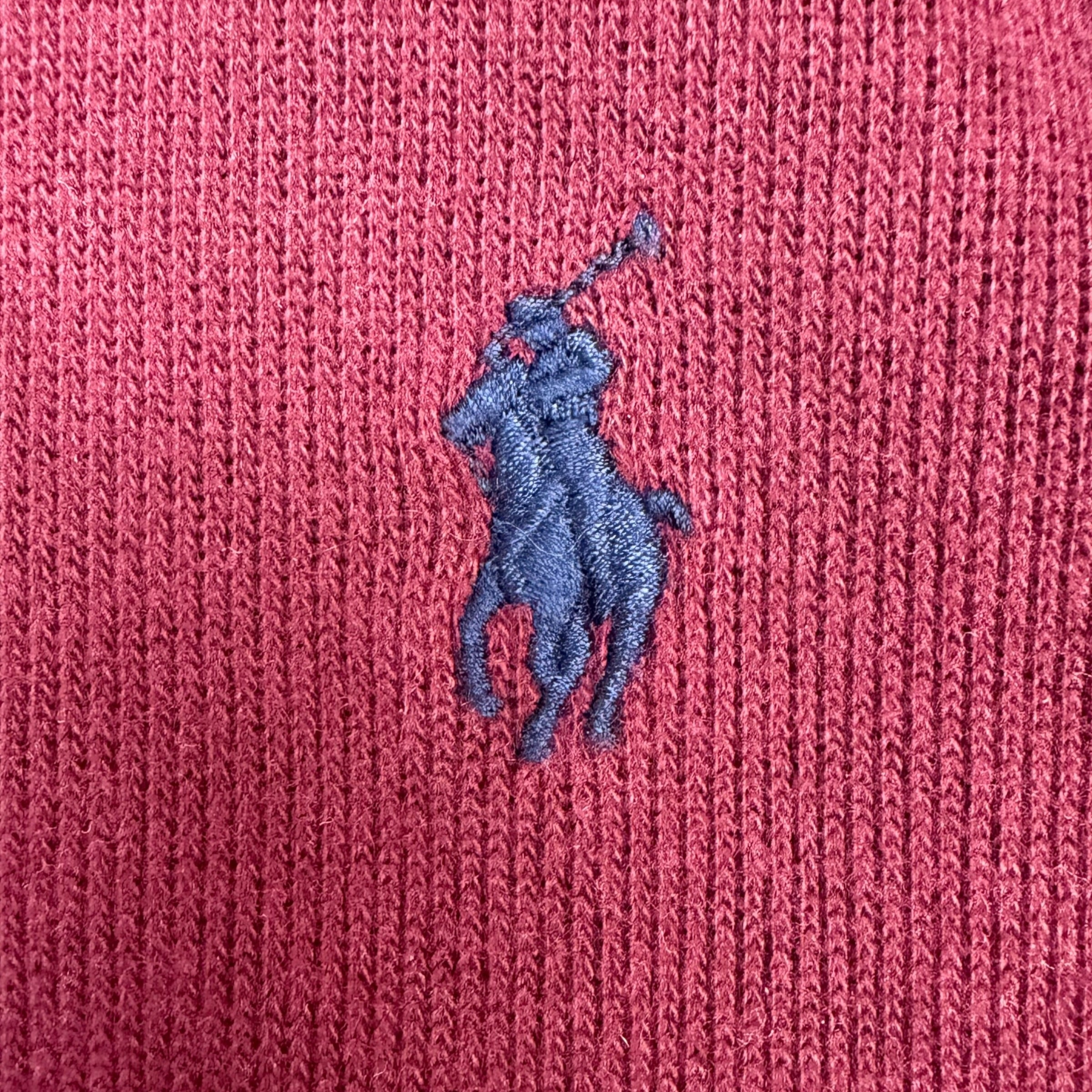 Polo Ralph Lauren Quarter Zip Burgendy