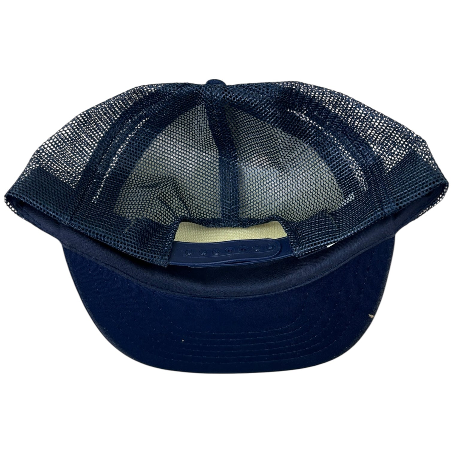 Vintage Goodyear Tires Trucker SnapBack Hat Navy