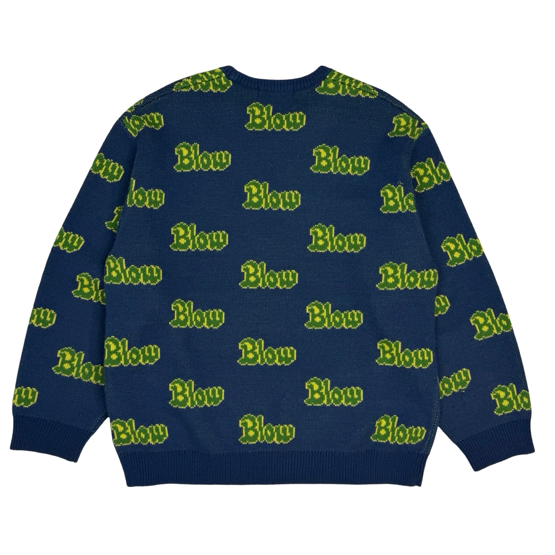 Supreme Blow Knit Sweater Navy