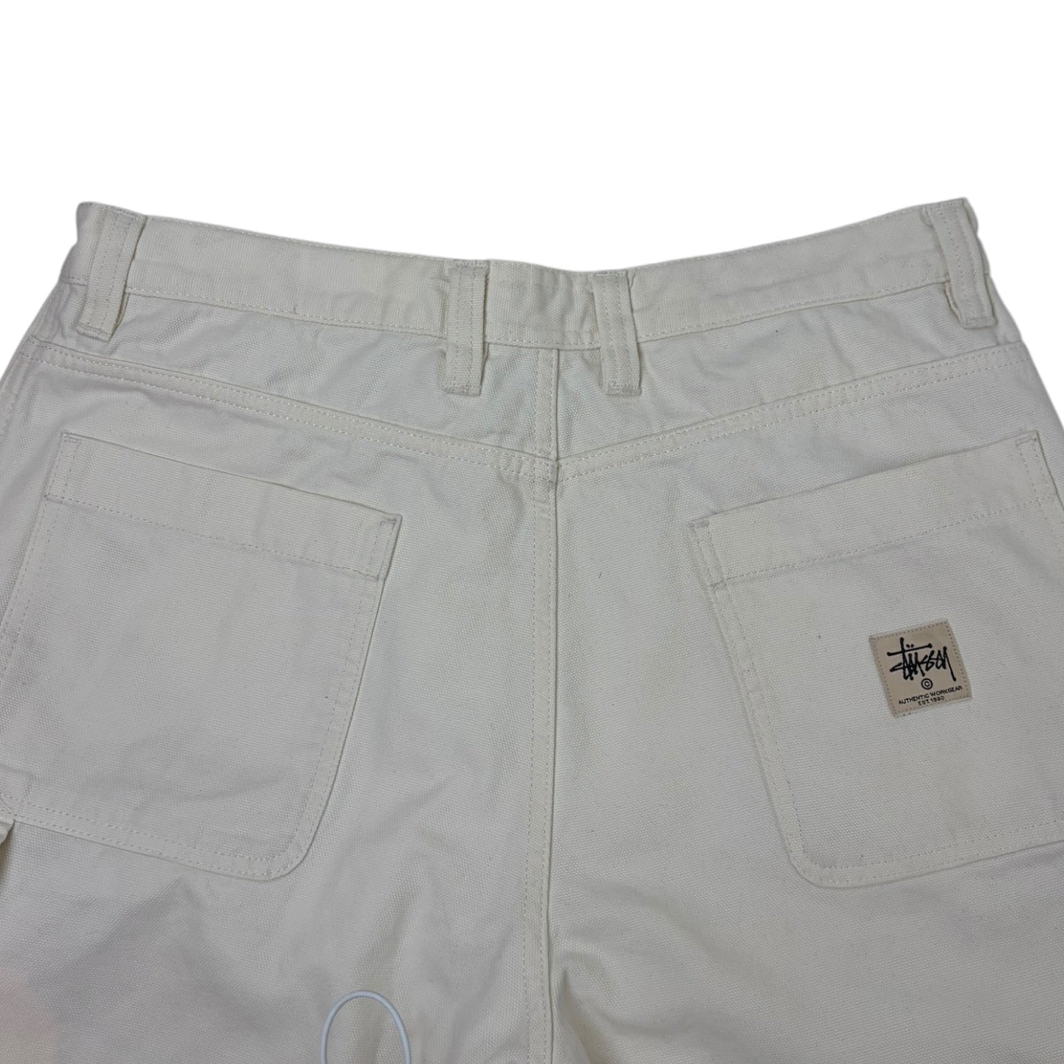 Stussy Canvas Work Pants Bone