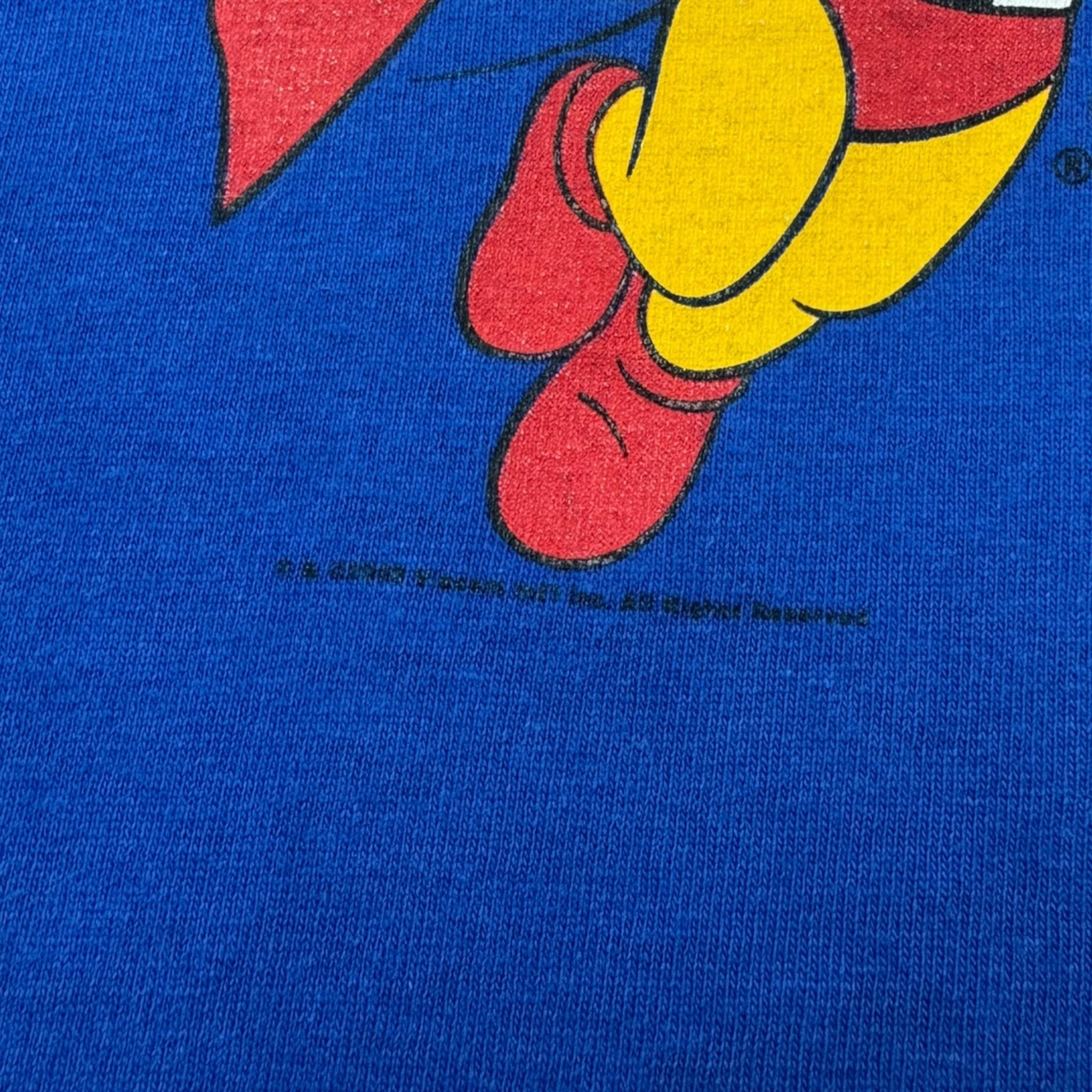 2002 Mighty Mouse T-Shirt Blue