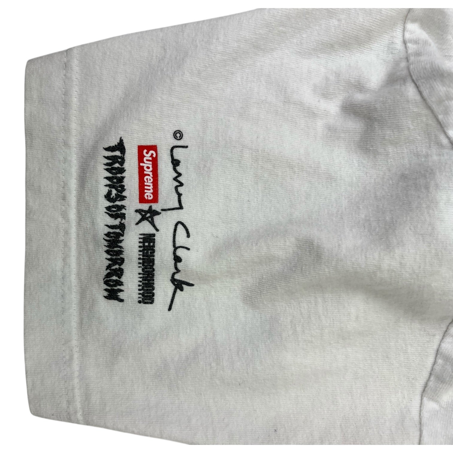 Supreme x Larry Clark x Neighbourhood “Troops of Tomorrow” T-Shirt White