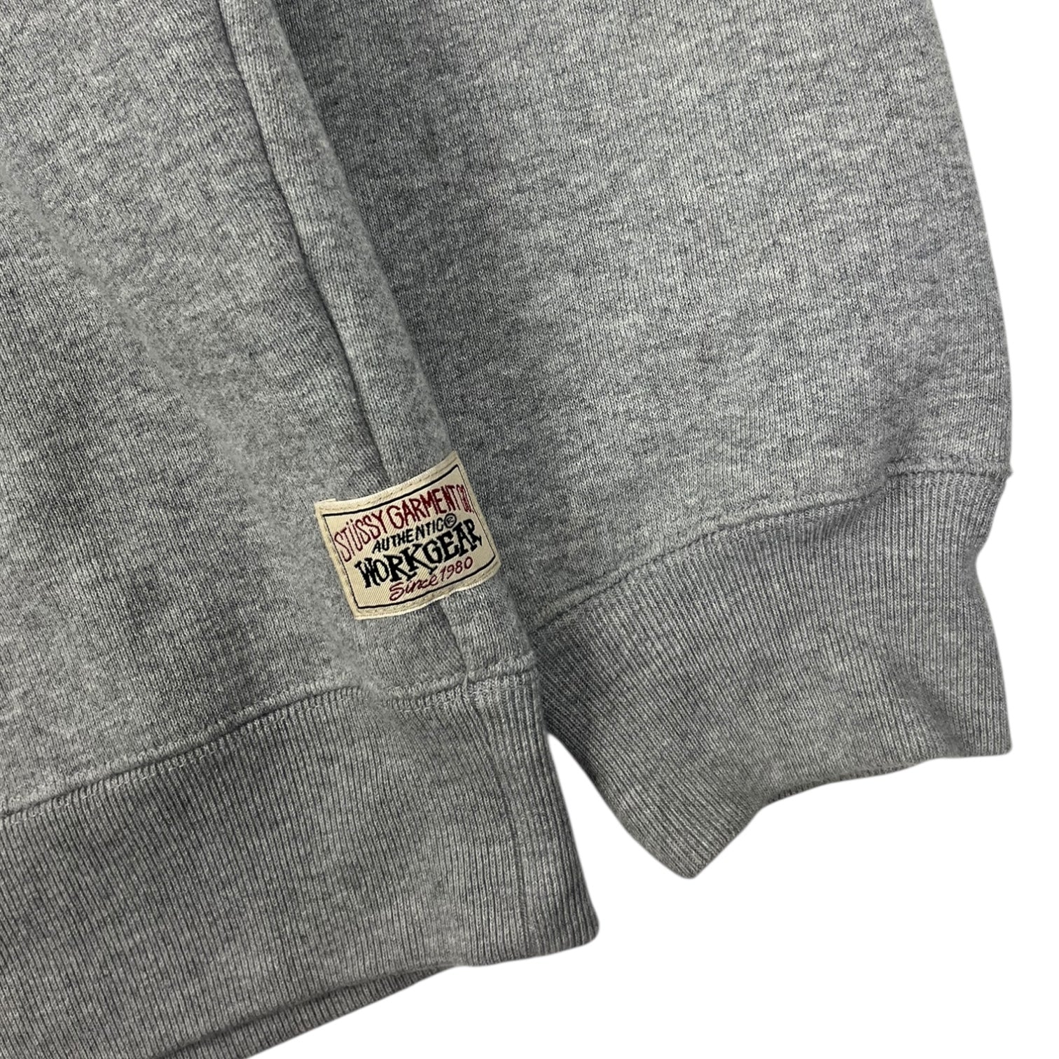 Stussy Relaxed Crew Ash Heather