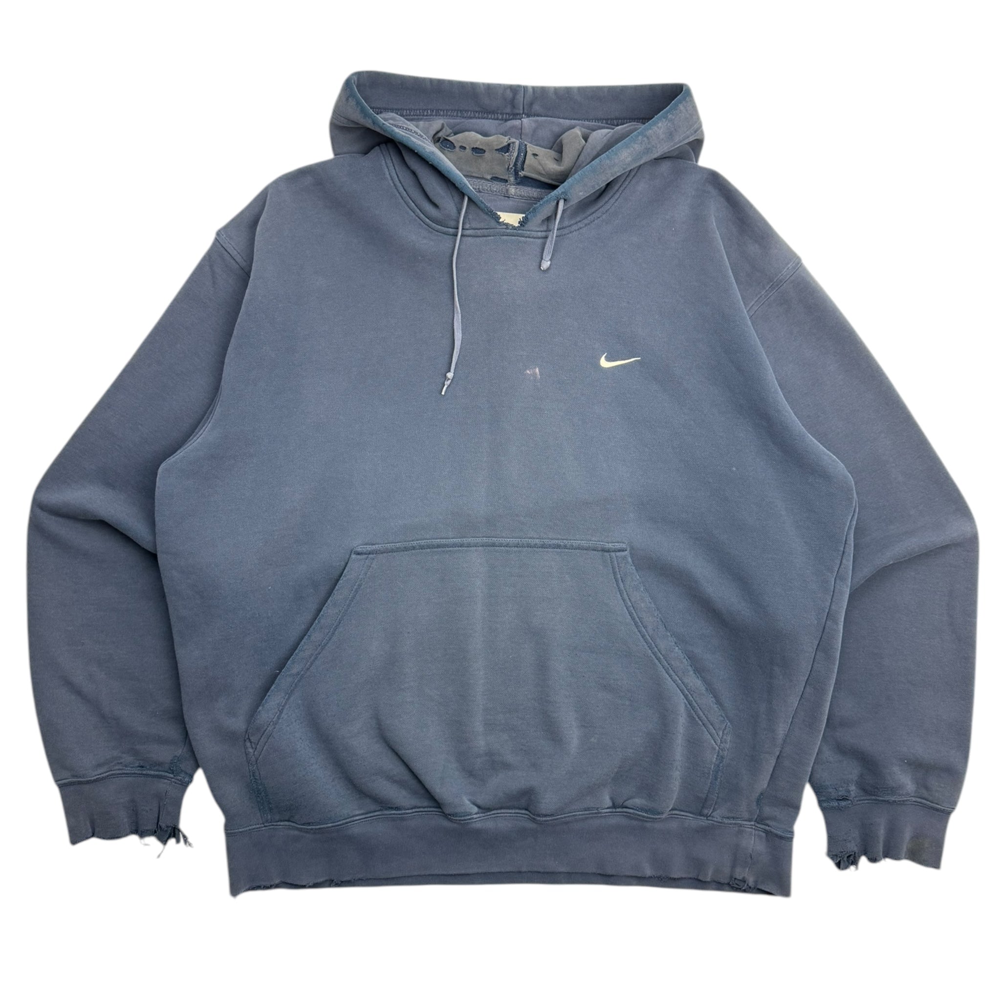 Vintage Nike Side Swoosh Distressed Pullover Hoodie