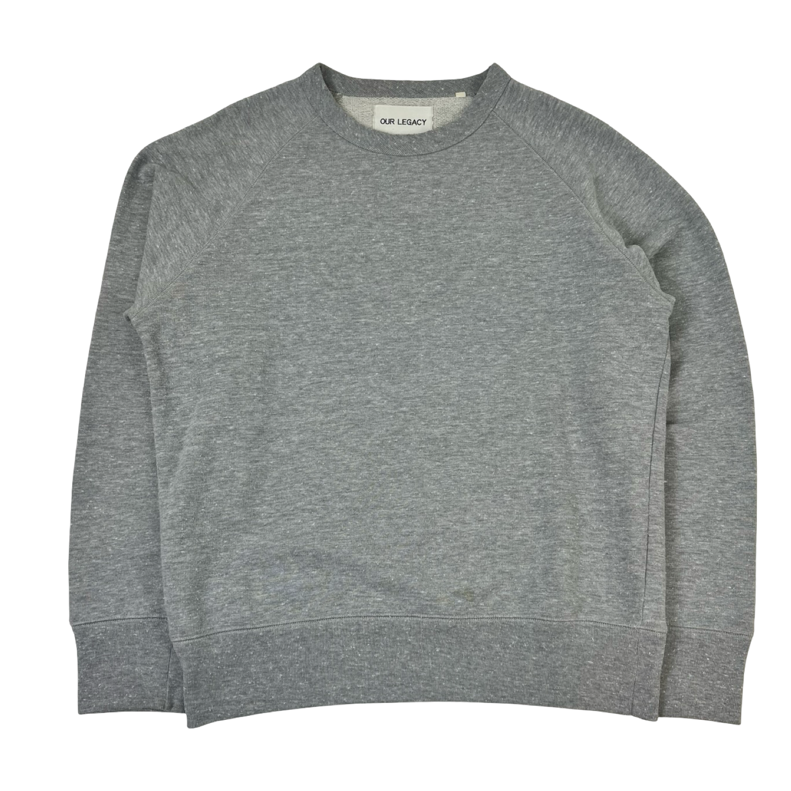 Our Legacy Melange Crewneck Sweatshirt Grey