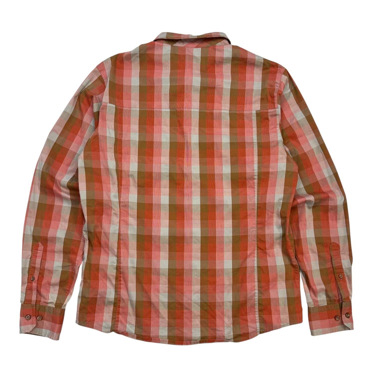 Arc’teryx Peakline Button Up Shirt Orange/Green