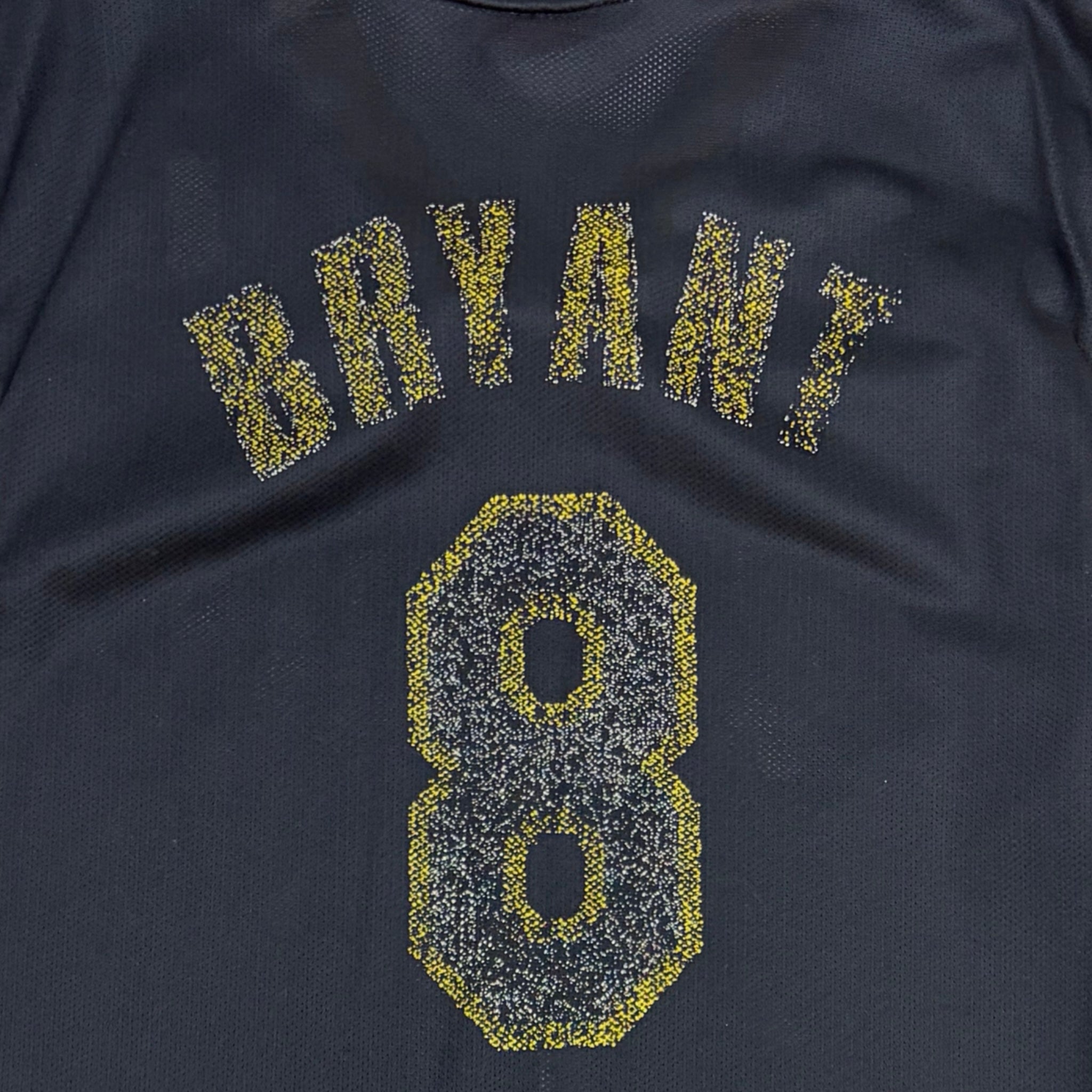 Vintage Kobe Bryant #8 Reebok Jersey Black/Yellow