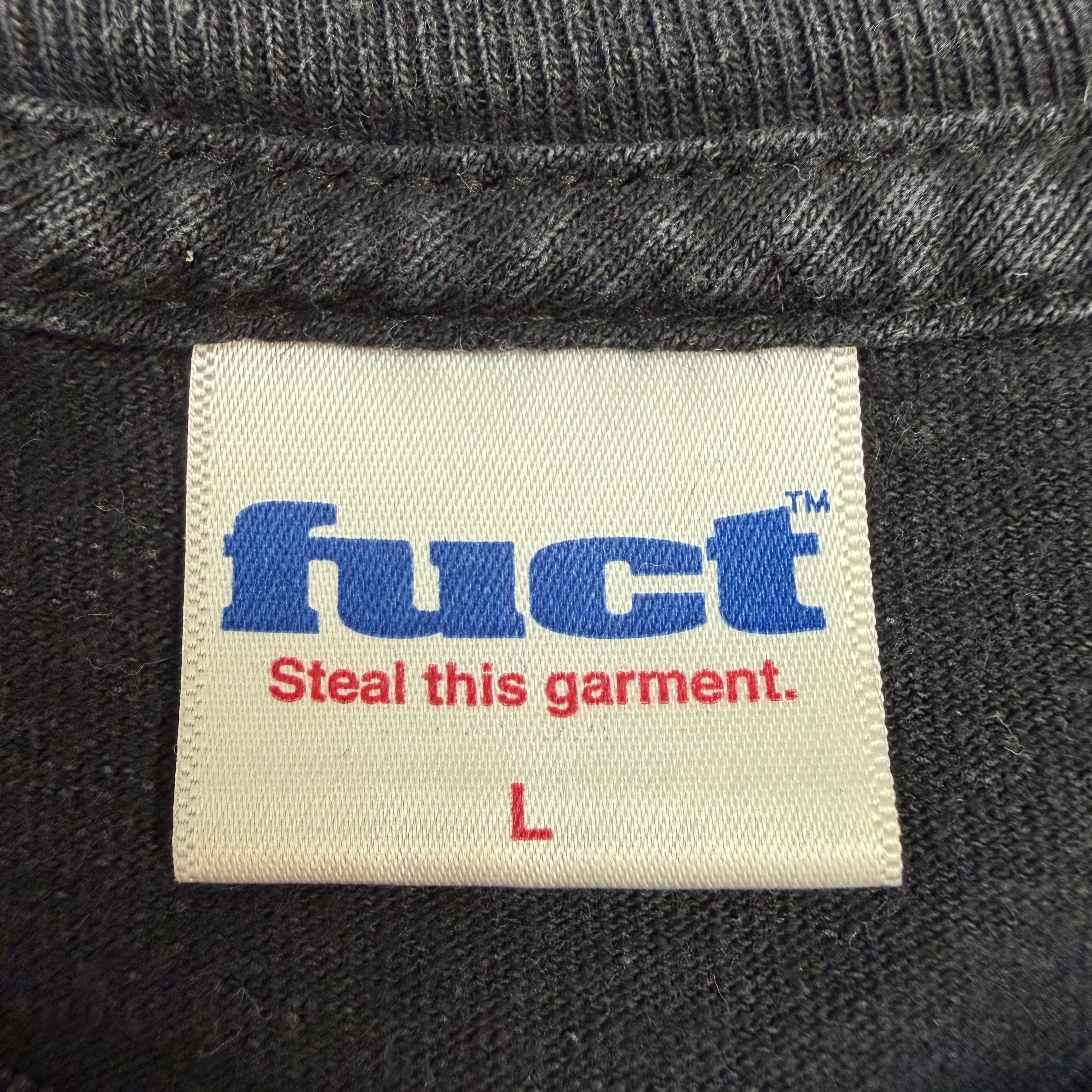 Vintage FUCT Logo Tee Black