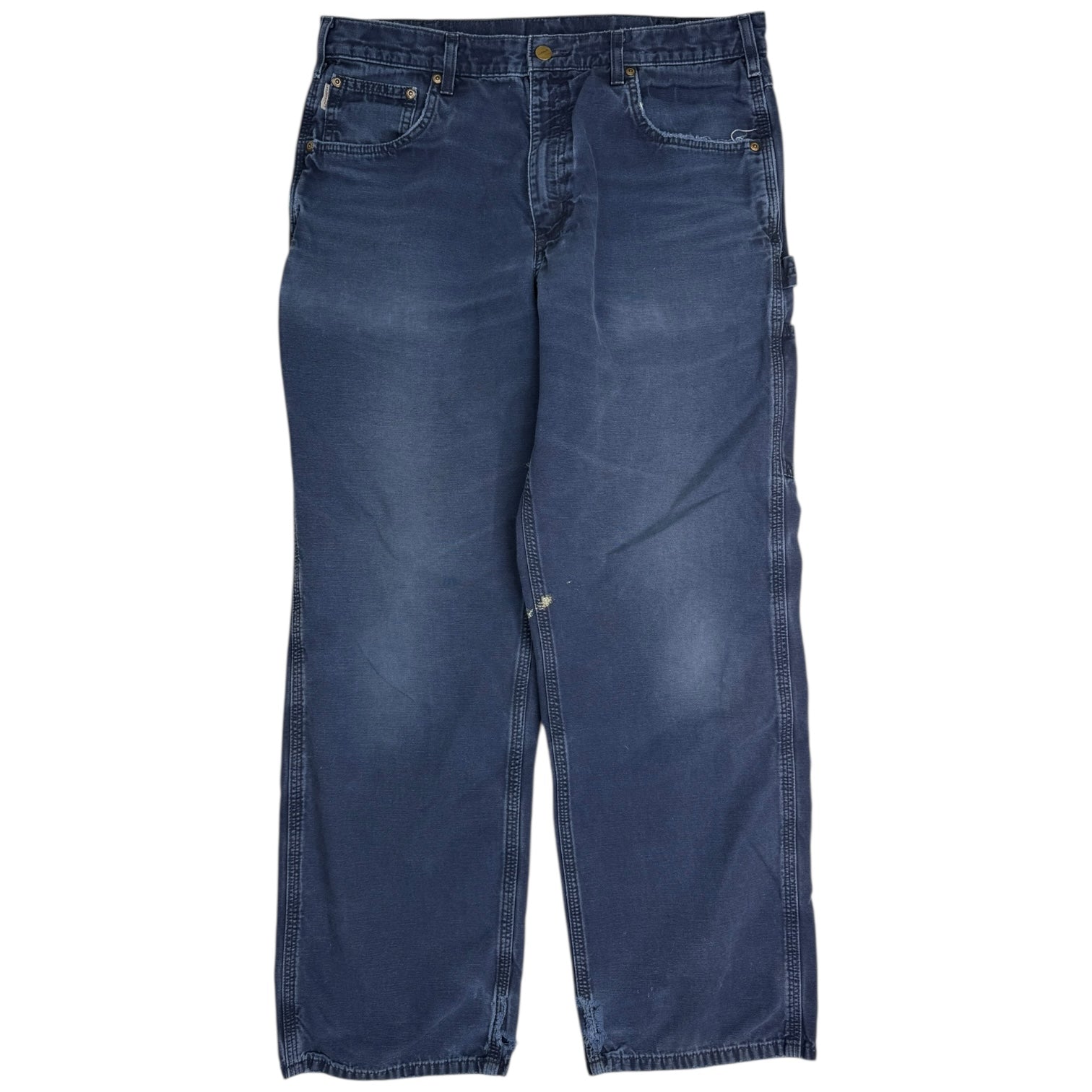 Vintage Carhartt Cargo Pants Washed Navy