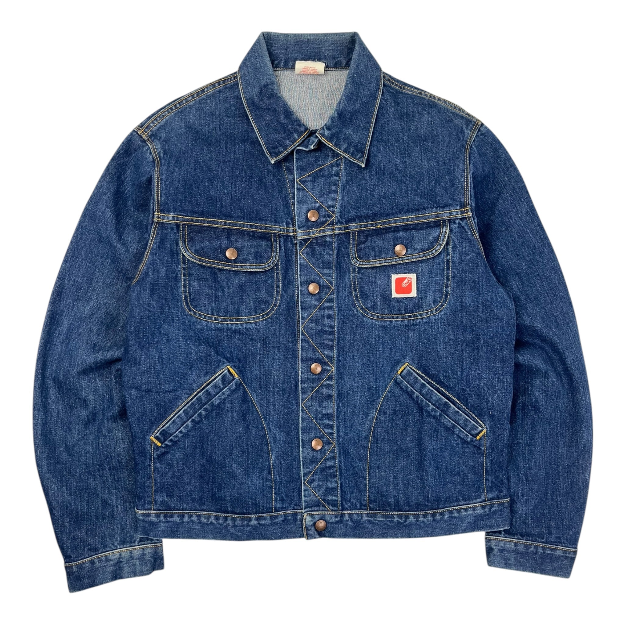 Vintage GWG Zig Zag Denim Jacket