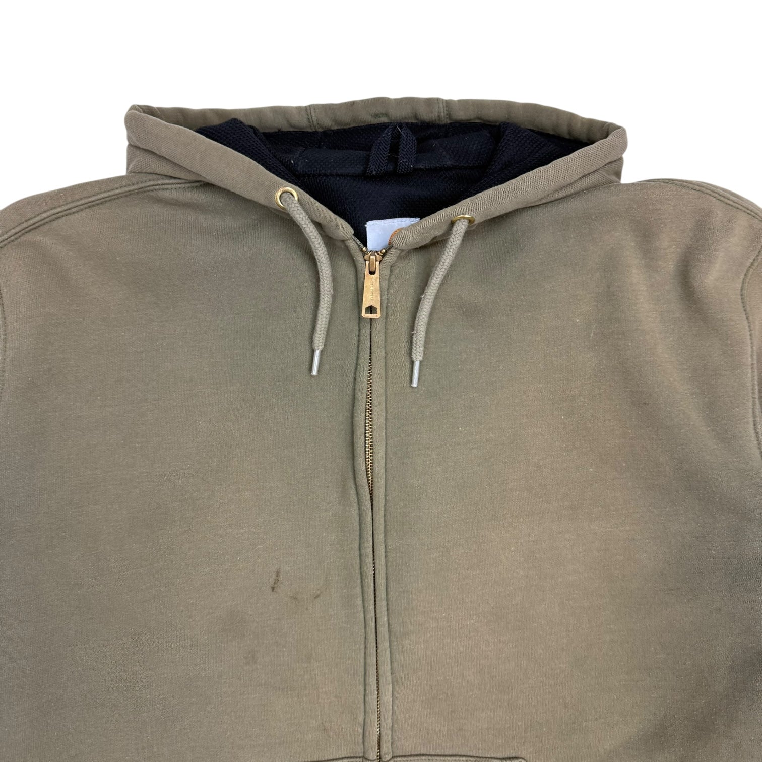 Vintage Carhartt Zip Up Hoodie Green