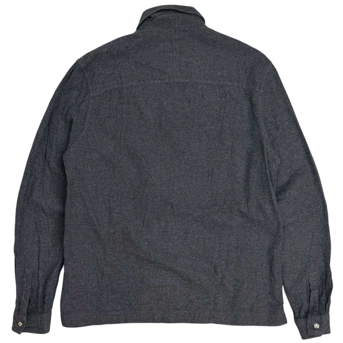 Louis Vuitton Wool Button Up Overshirt Grey