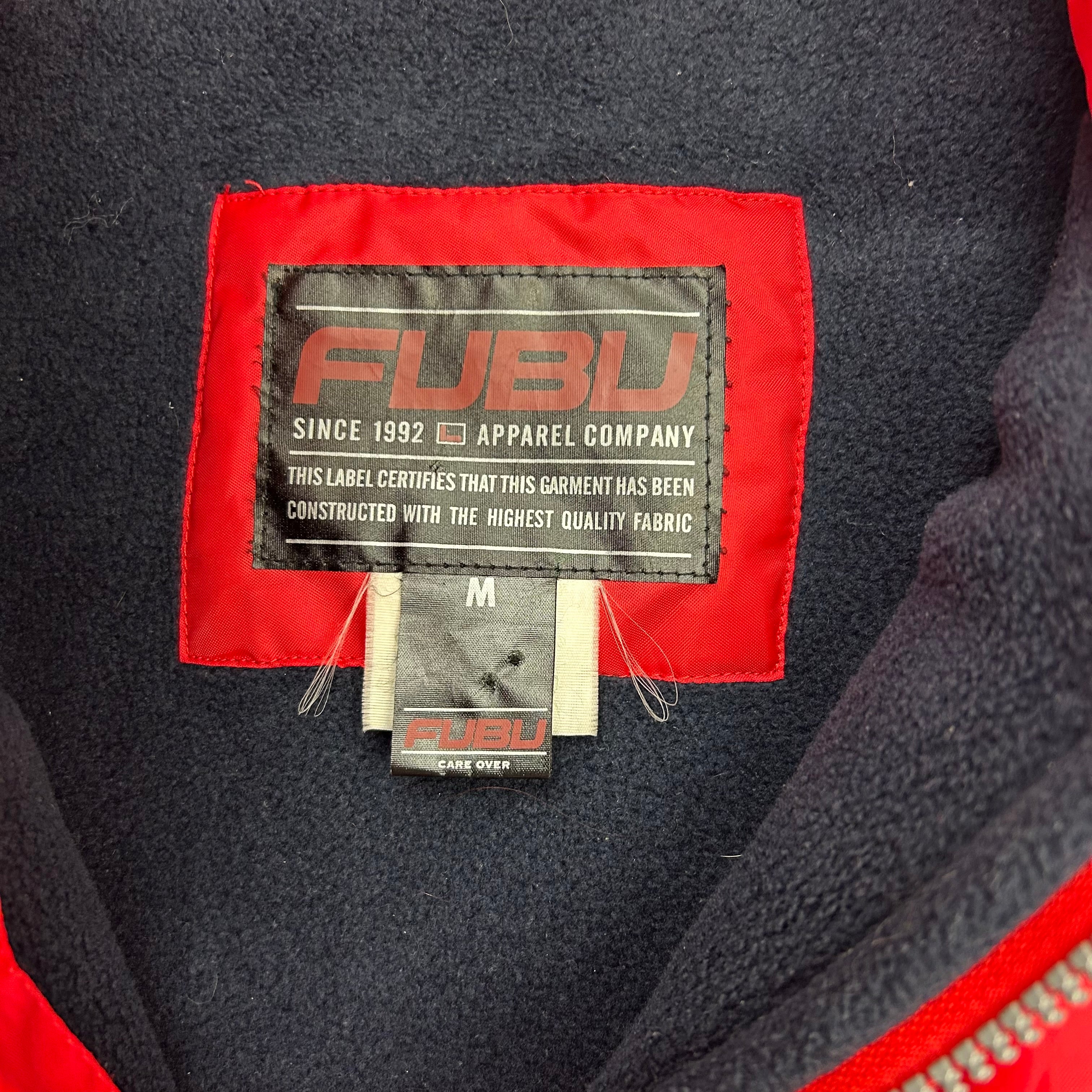 Vintage Y2K Fubu Limited Edition Puffer Coat Red