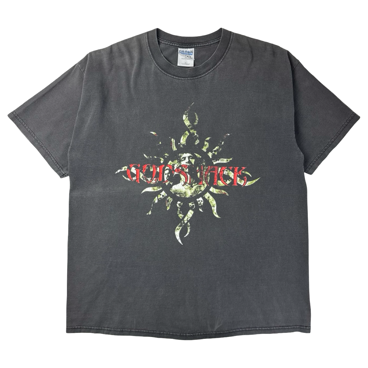 2001 Godsmack Wake The F*ck Up Nu-Metal Tour T-Shirt Faded