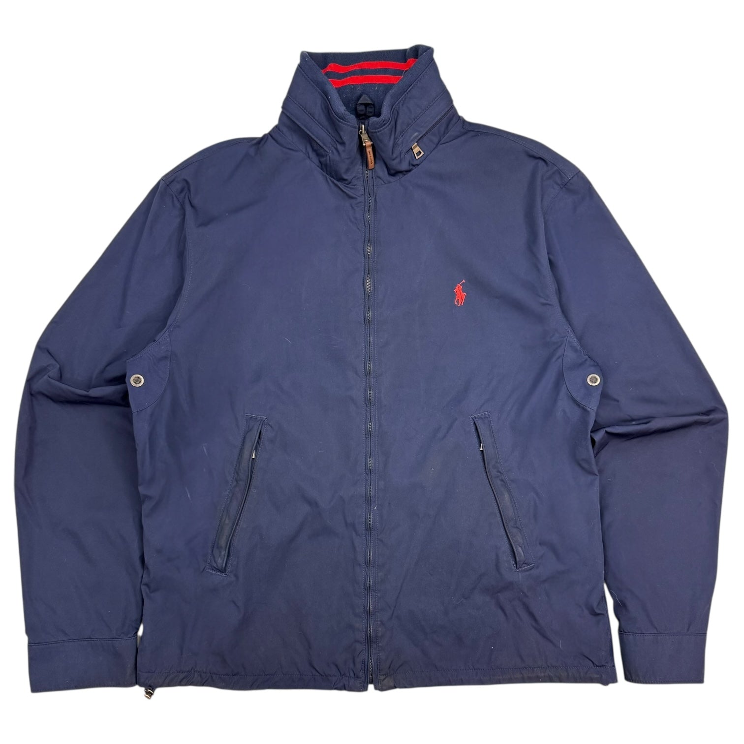 Vintage Polo Ralph Lauren Full Zip Jacket Navy Blue