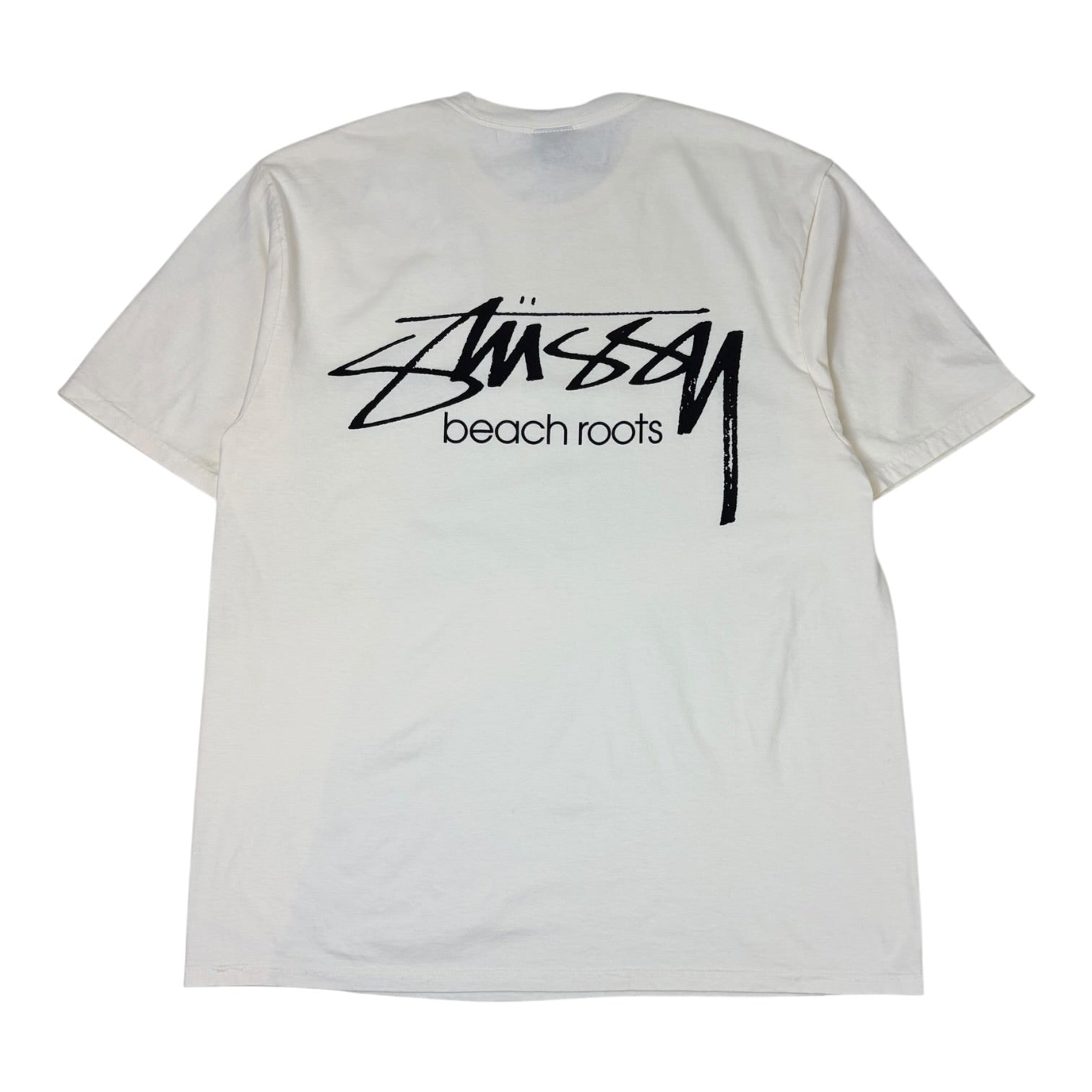 Stussy Beach Roots T-Shirt Natural